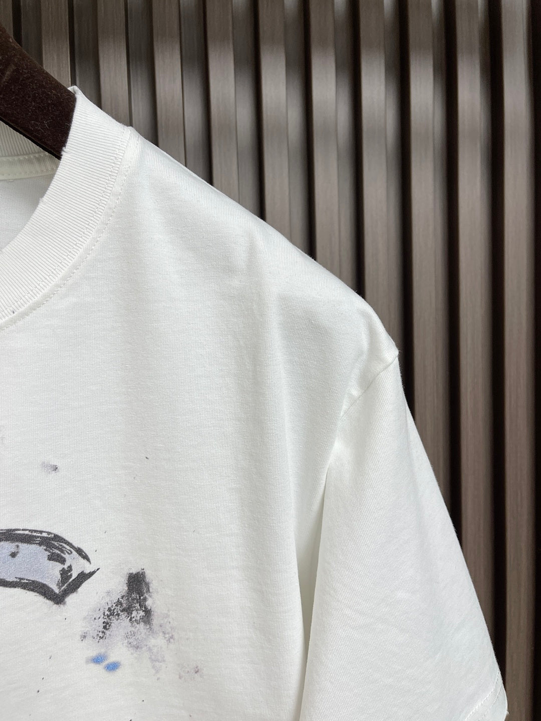 25ss early spring new simple logo graffiti series minimalist letter print short-sleeved T-shirt