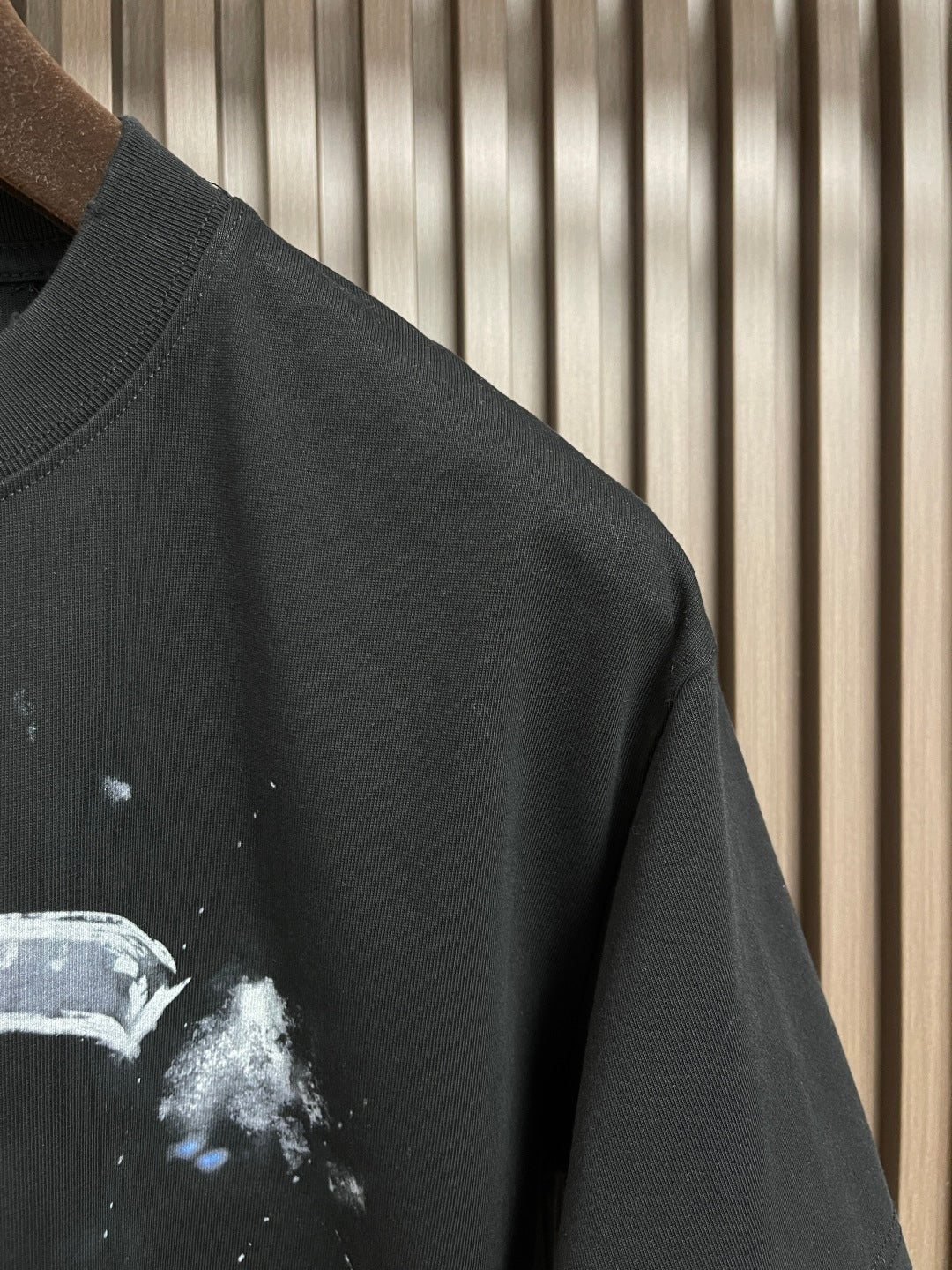 25ss early spring new simple logo graffiti series minimalist letter print short-sleeved T-shirt