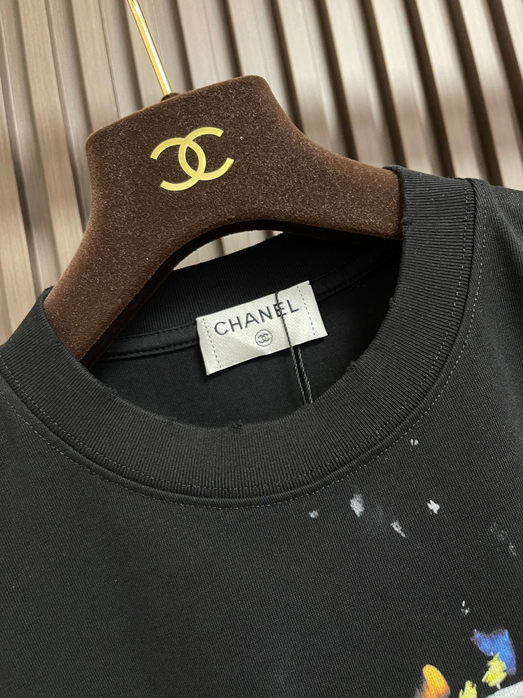 25ss early spring new simple logo graffiti series minimalist letter print short-sleeved T-shirt