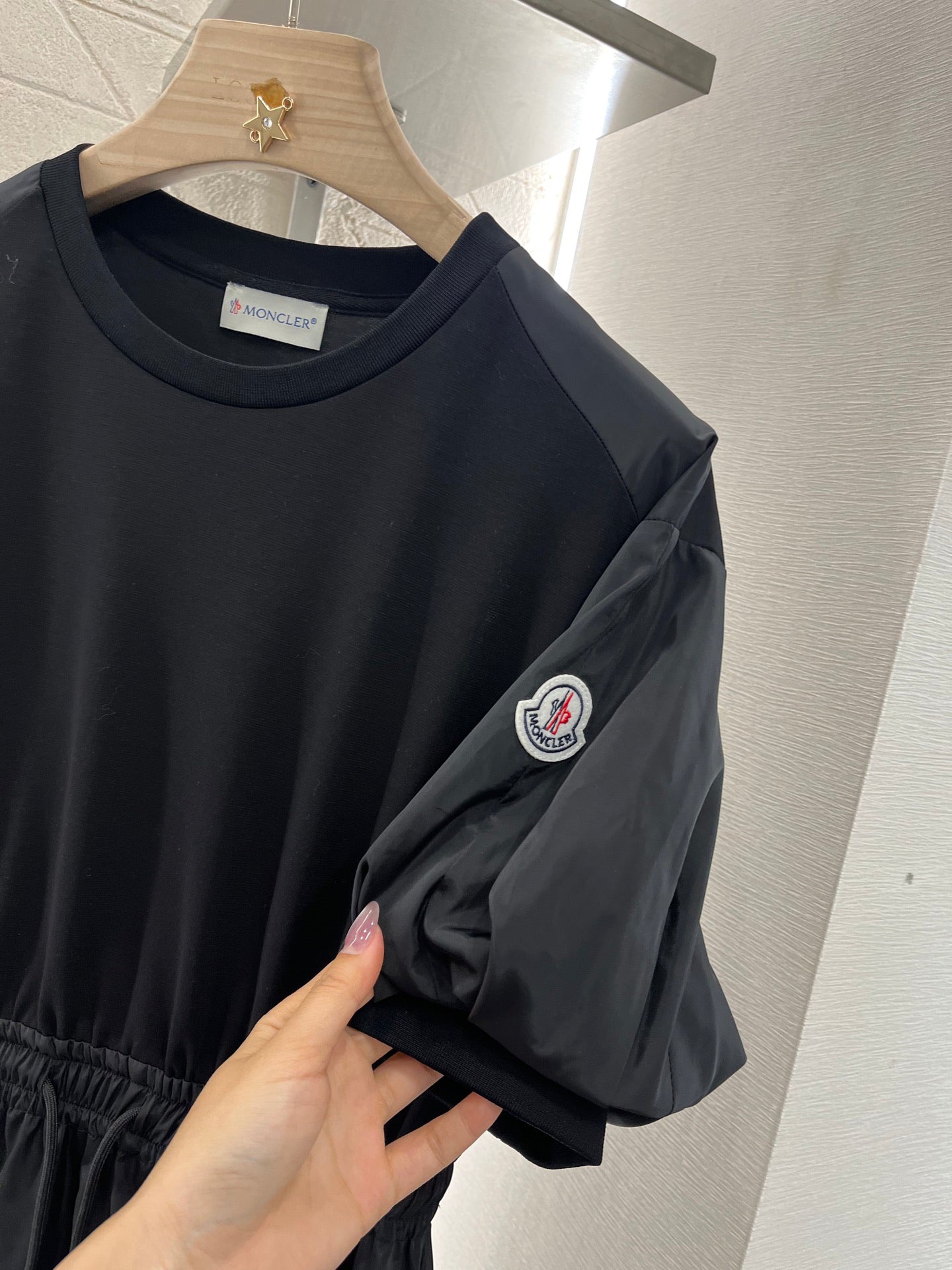 25ss Drawstring Puff Sleeve Dress