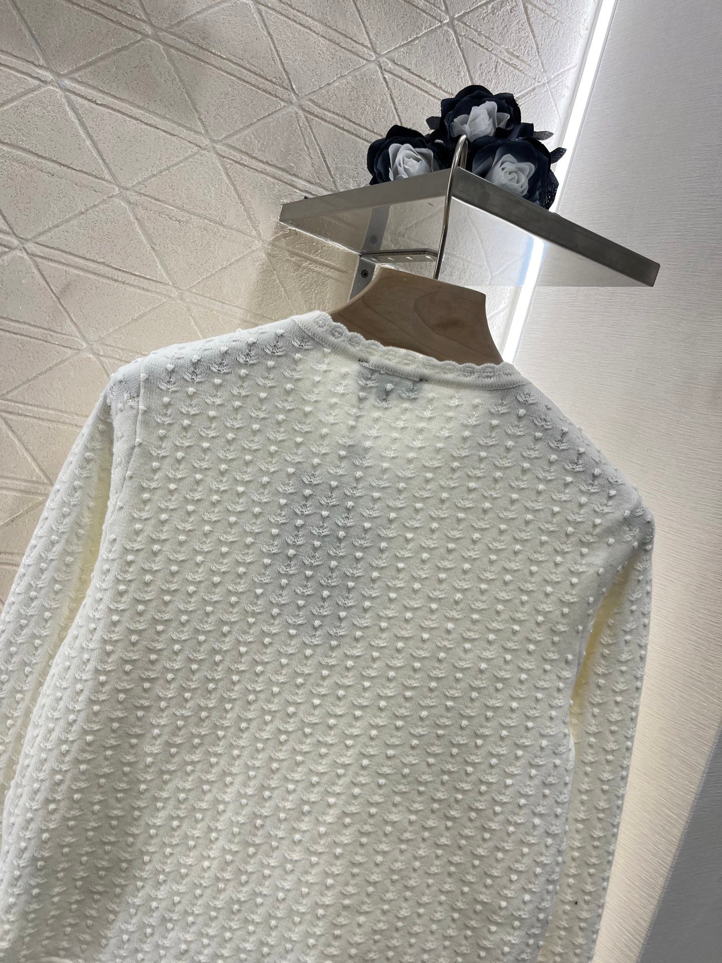 25ss Crochet Pocket Cardigan