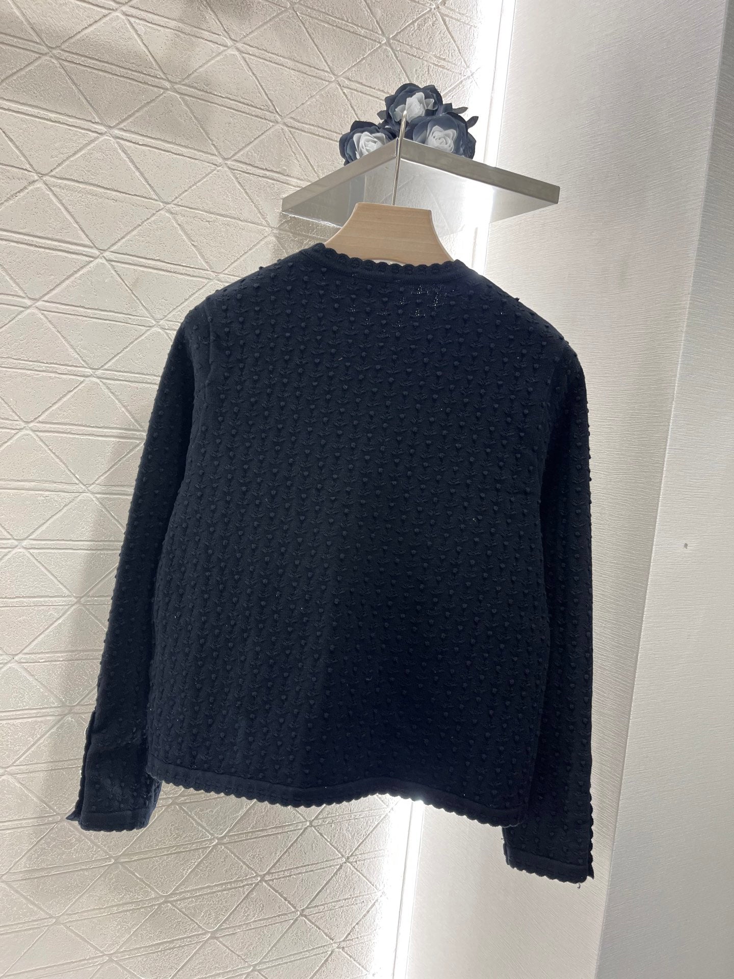 25ss Crochet Pocket Cardigan