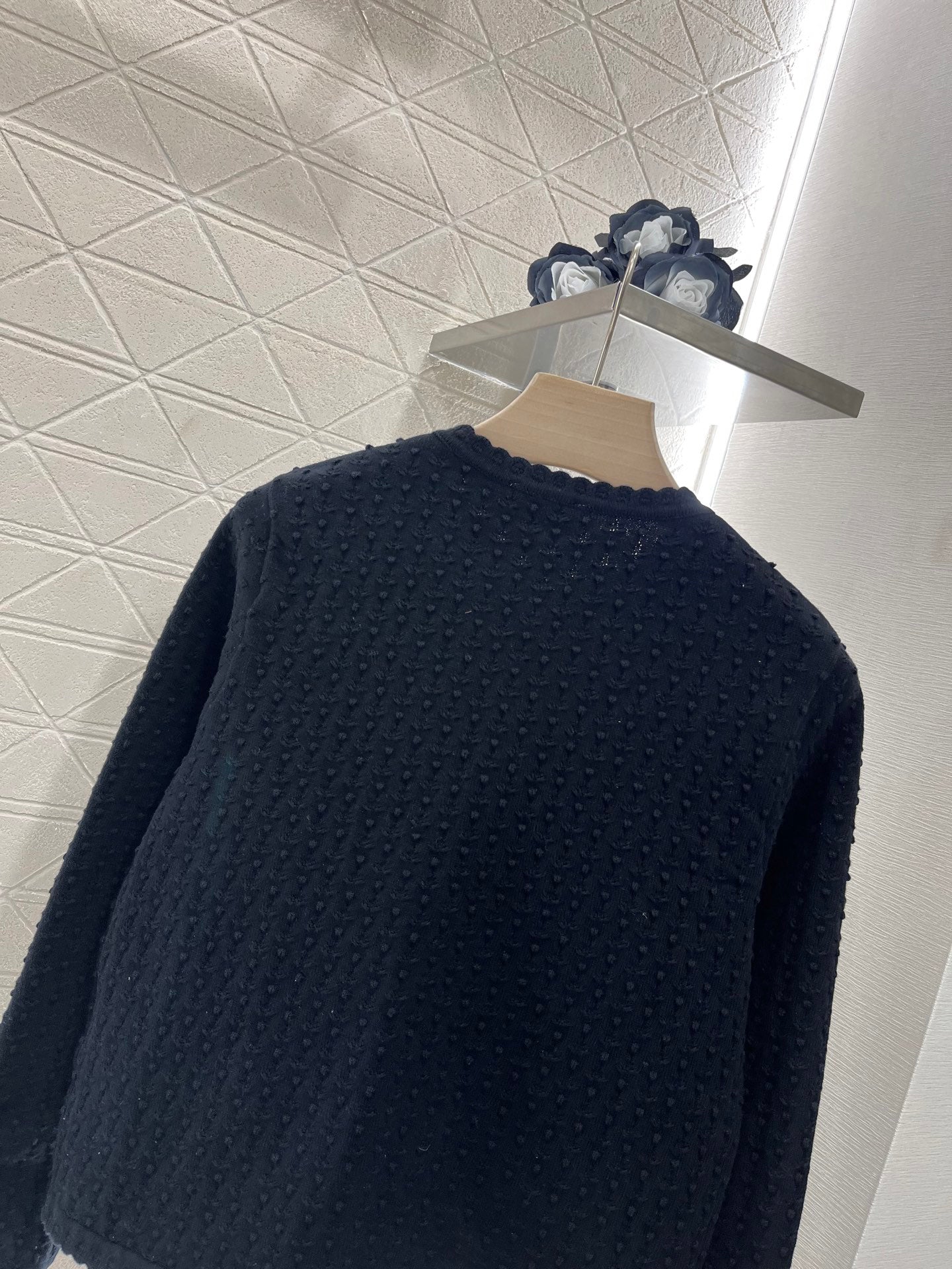 25ss Crochet Pocket Cardigan