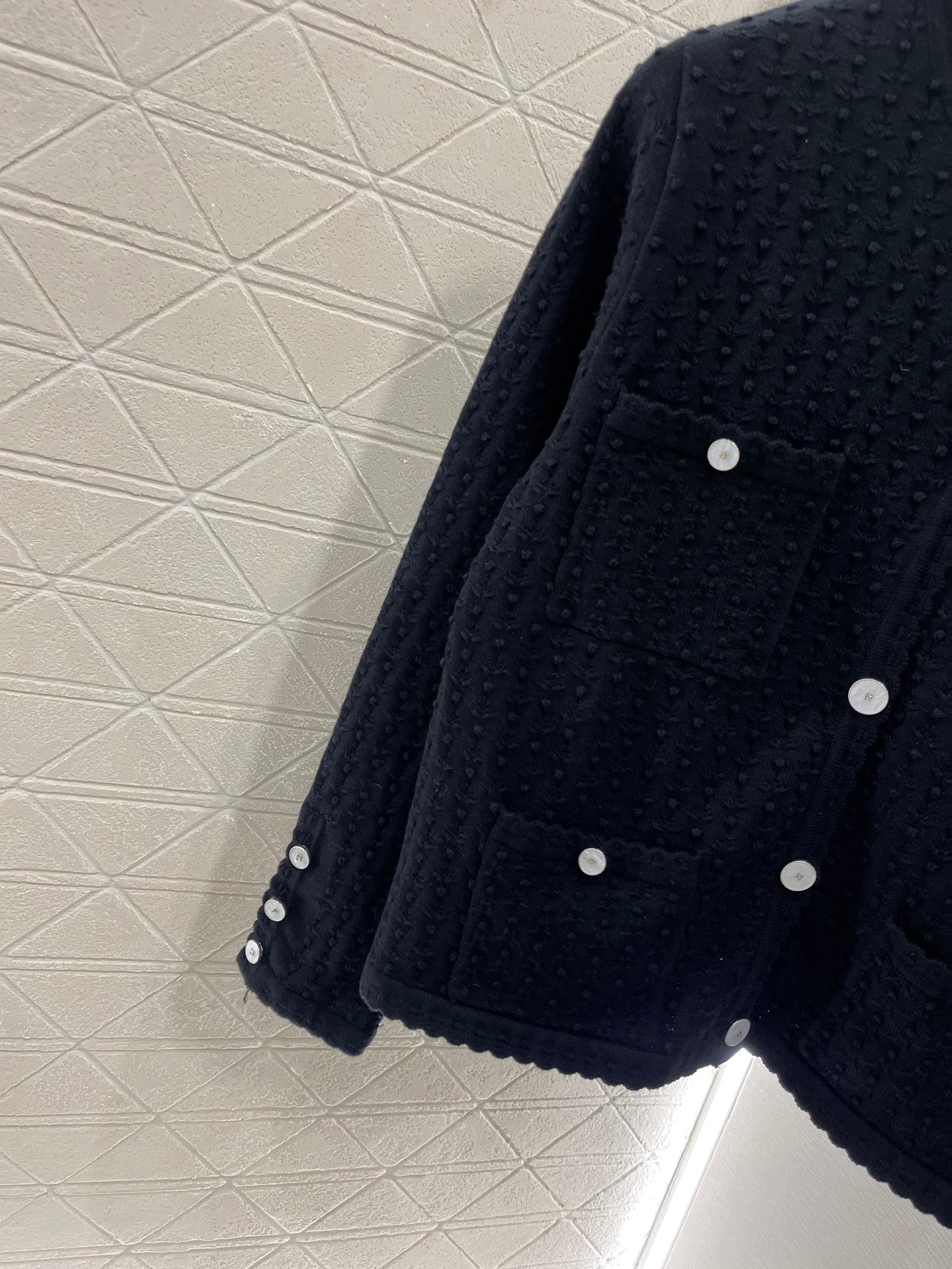 25ss Crochet Pocket Cardigan