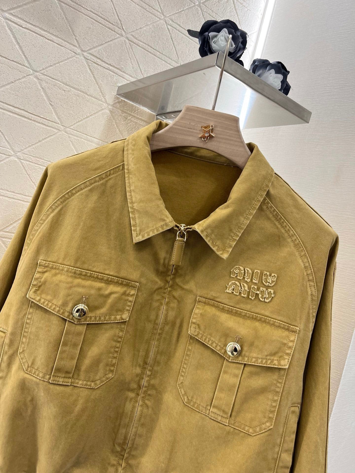 25ss Lapel denim jacket + same style skirt