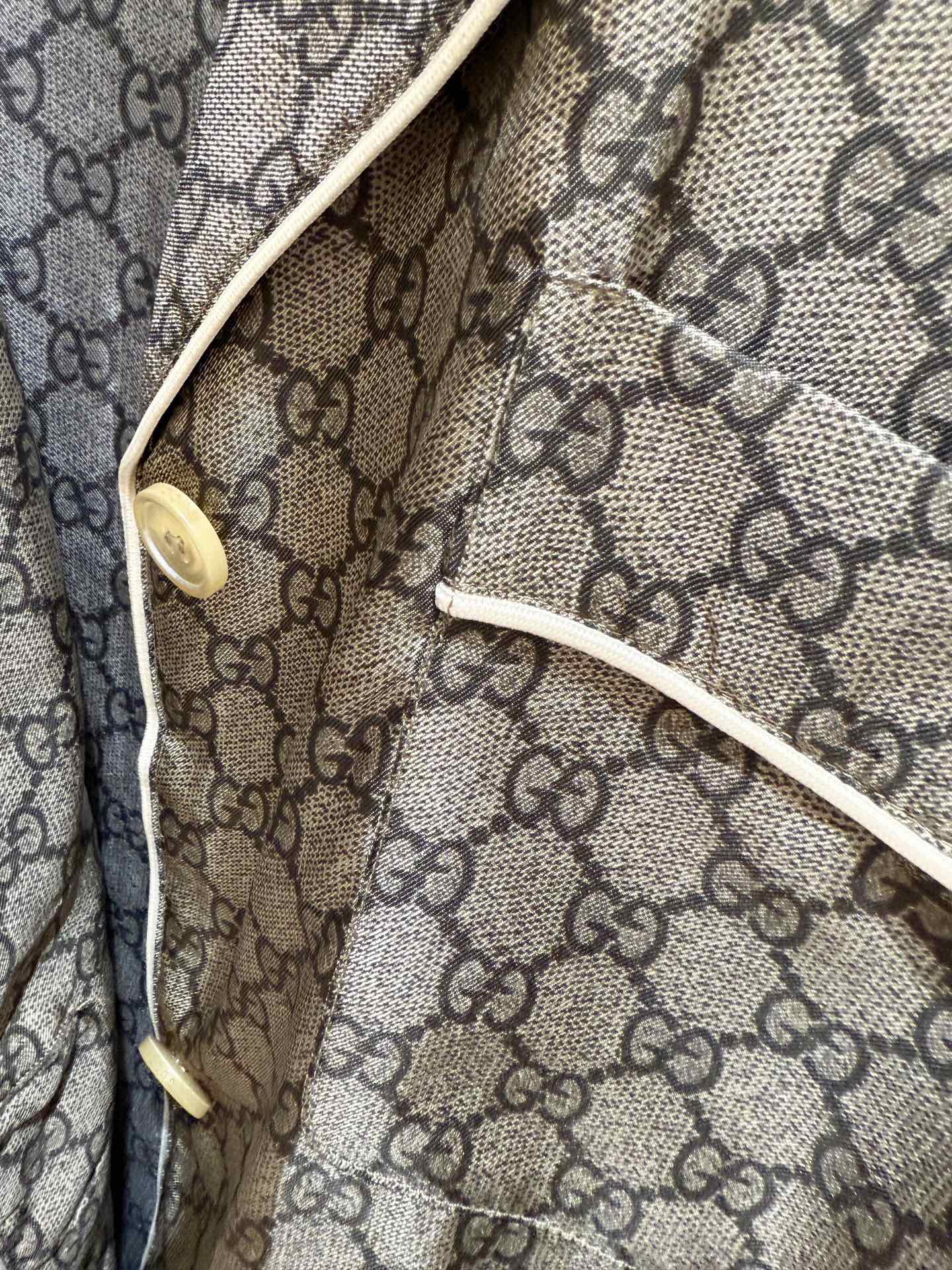 25ss Silk home wear suit