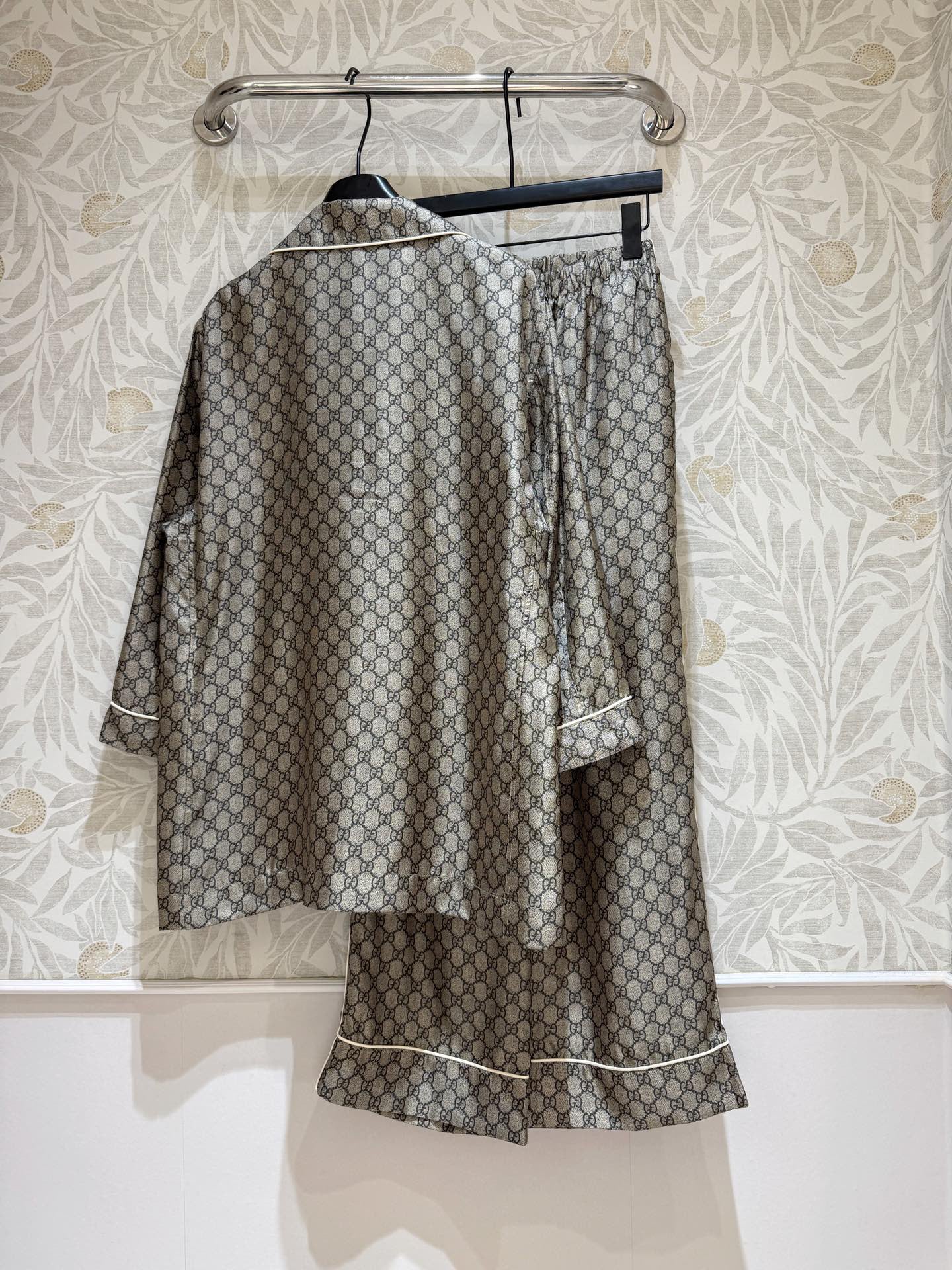 25ss Silk home wear suit