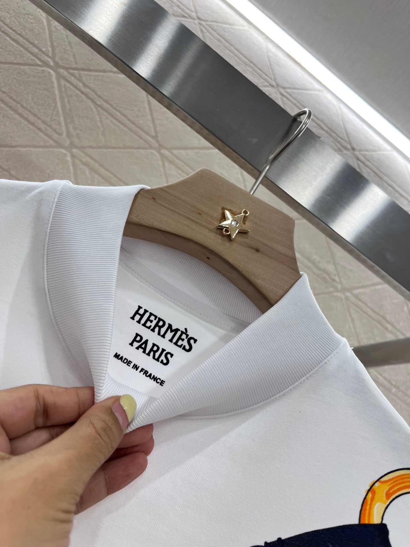 25ss Standing Ribbon Shirt