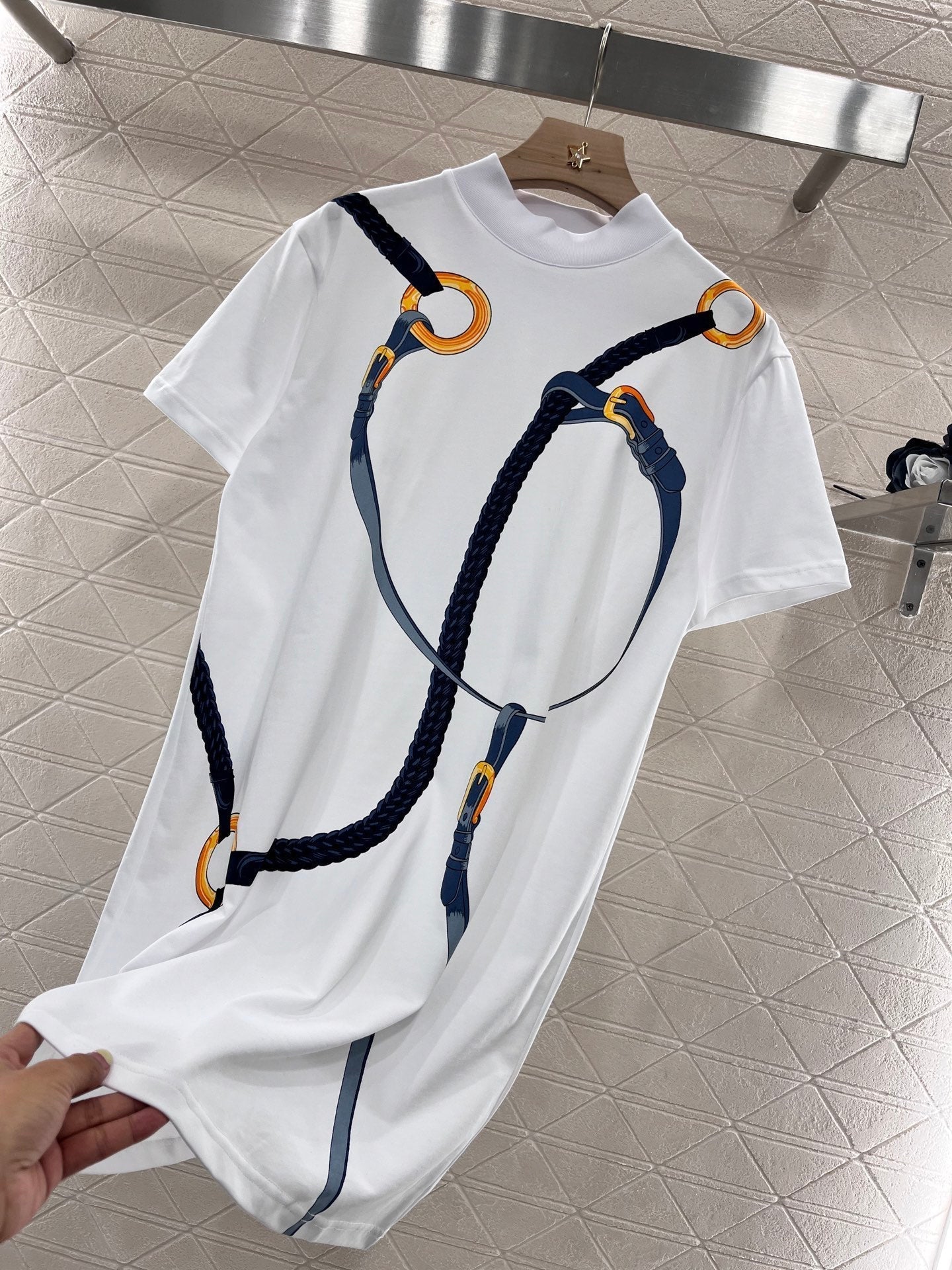 25ss Standing Ribbon Shirt