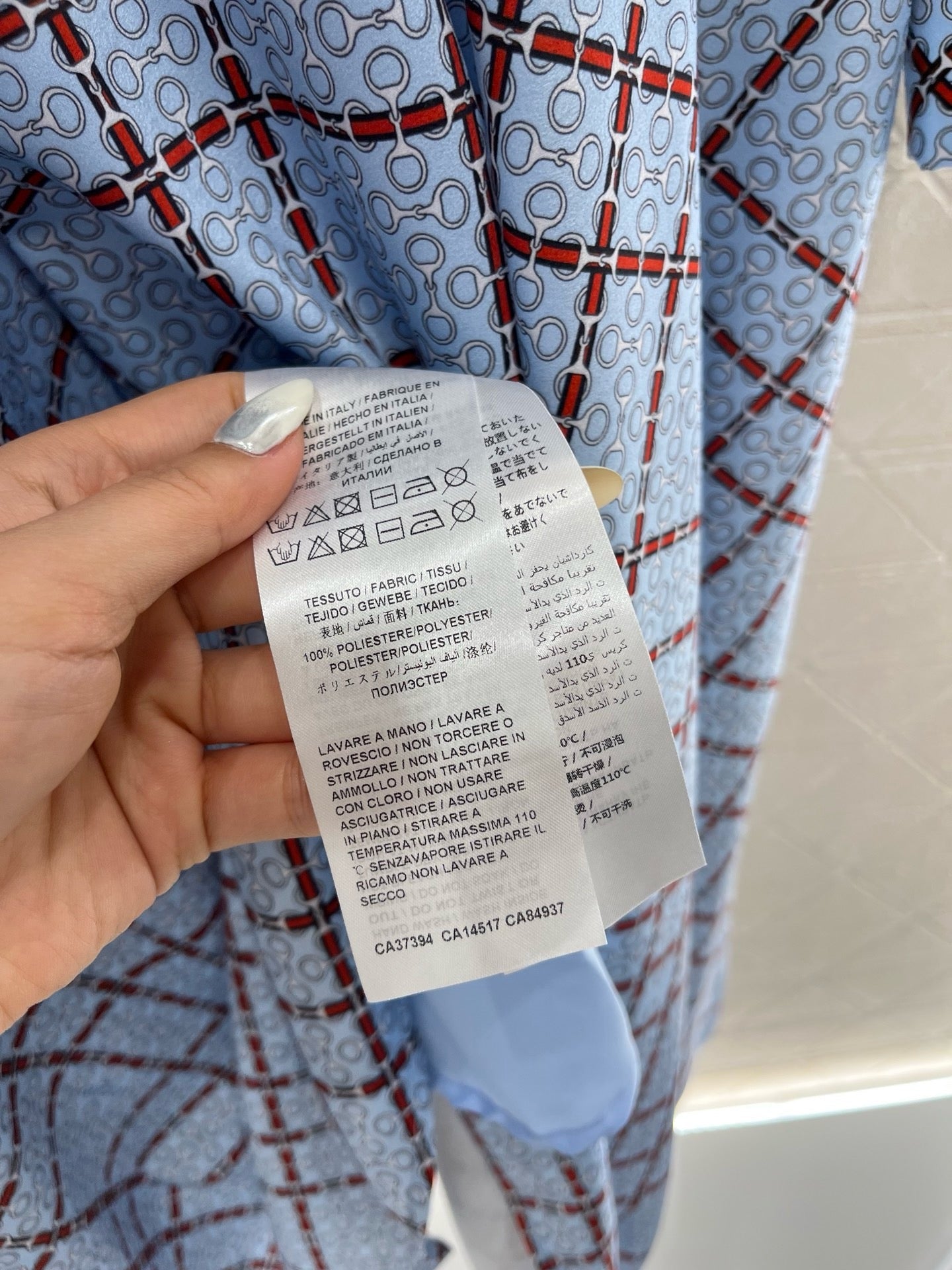 25ss new product printed belt dress