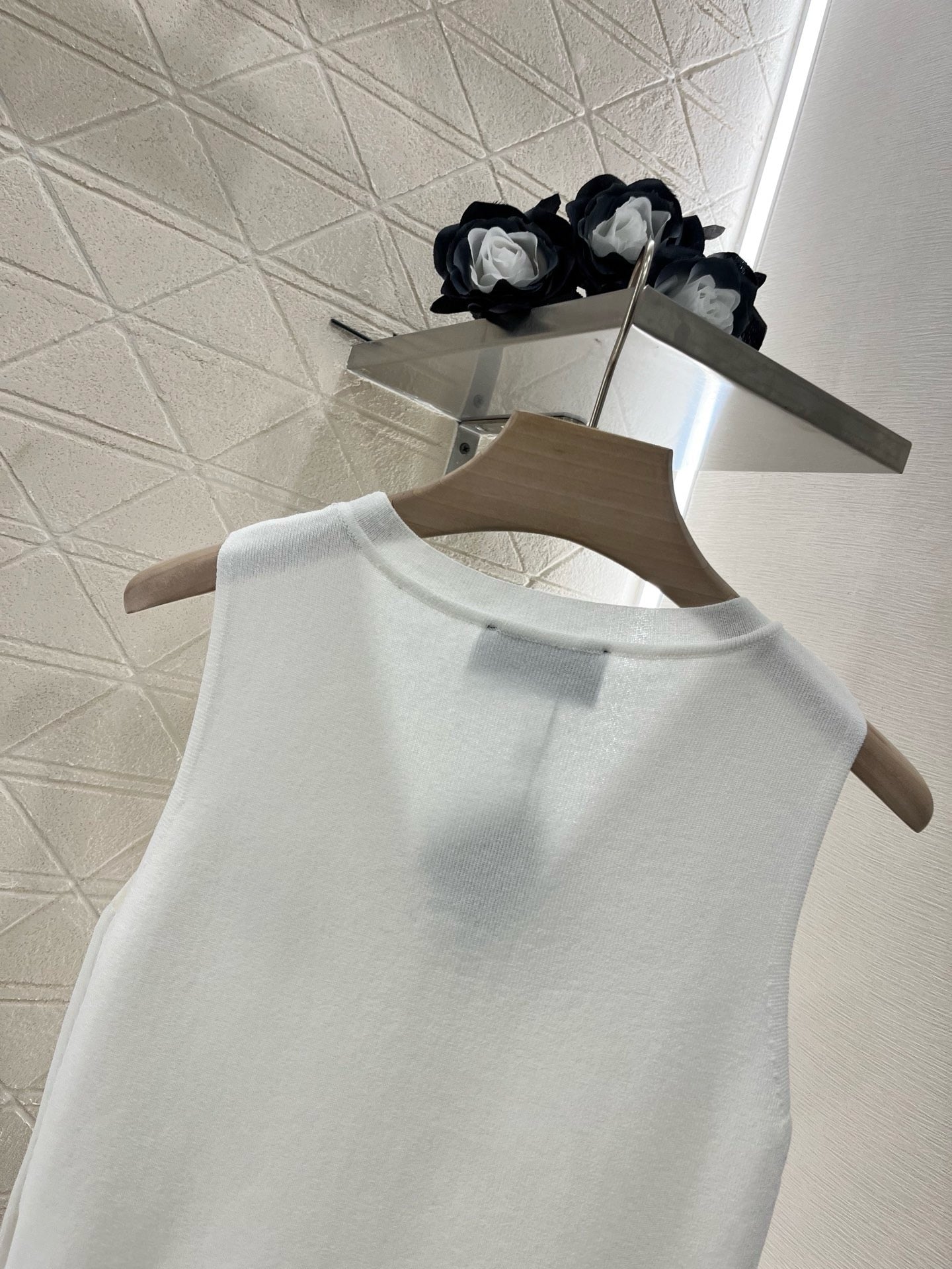 25SS New Arrival Zipper Knit Vest