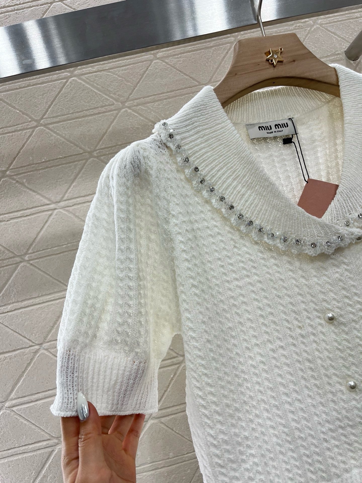 25SS New Product Lapel Knitted Short Sleeve