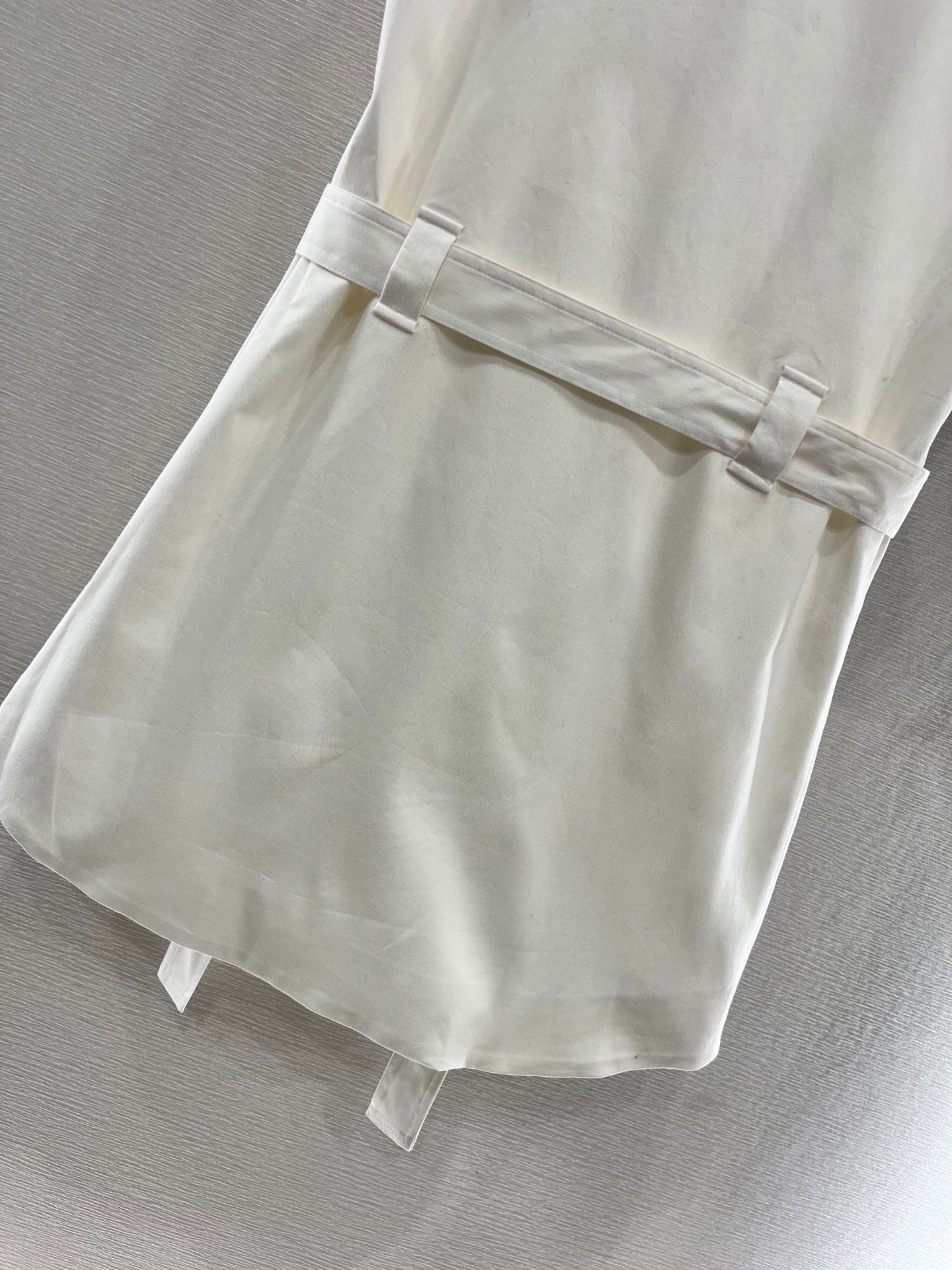 H 25 Zipper Belt Dress