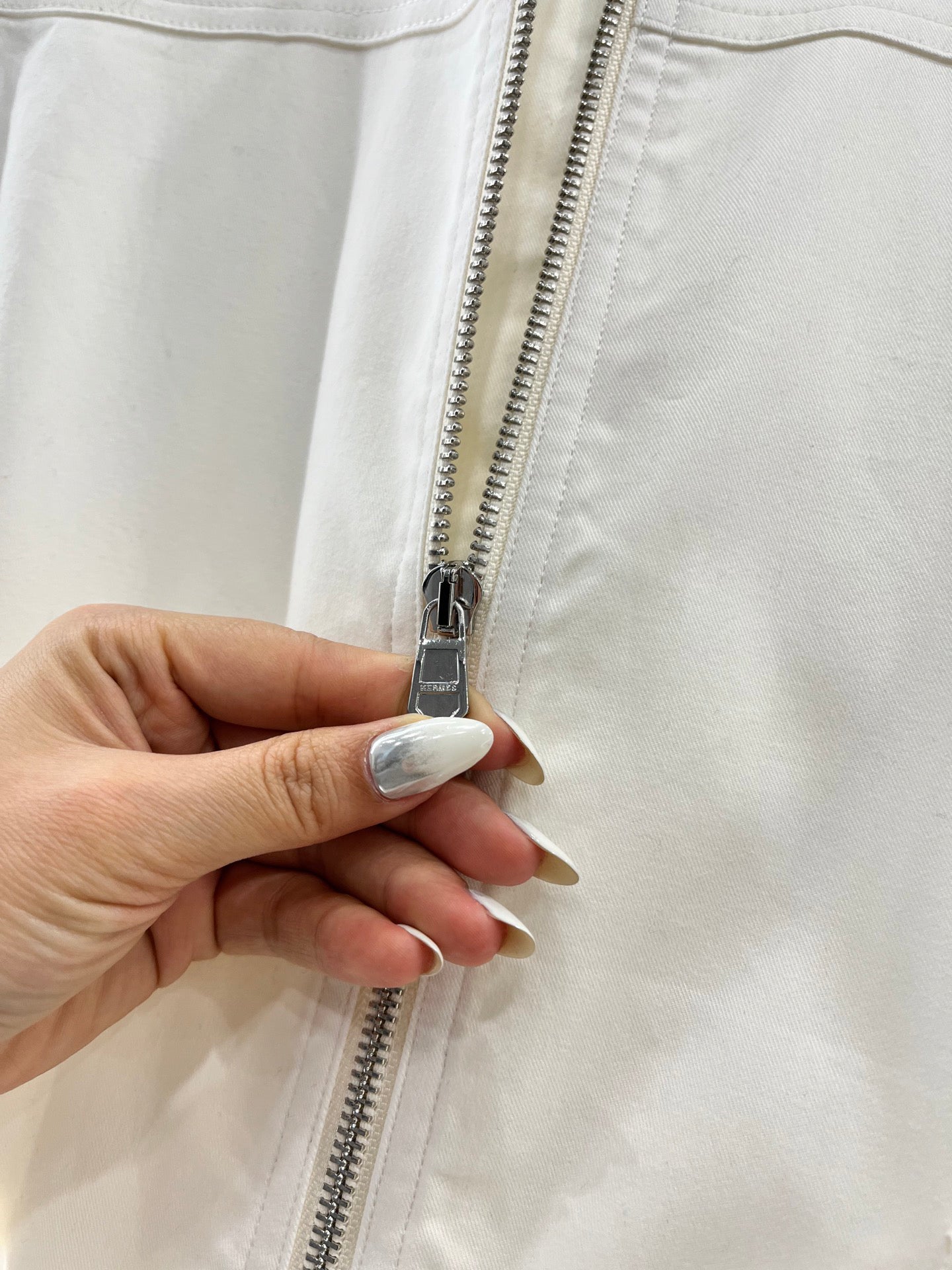 H 25 Zipper Belt Dress