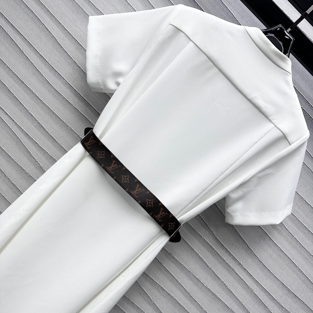 25 New Arrivals Double-breasted Belt Dress