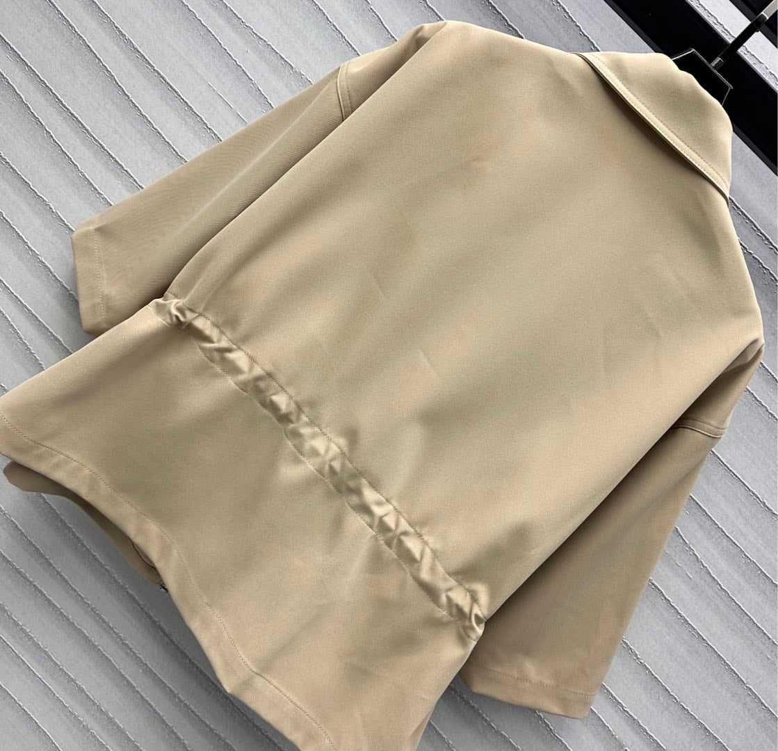 25 New Arrivals Lapel Sleeve Drop Shoulder Jacket