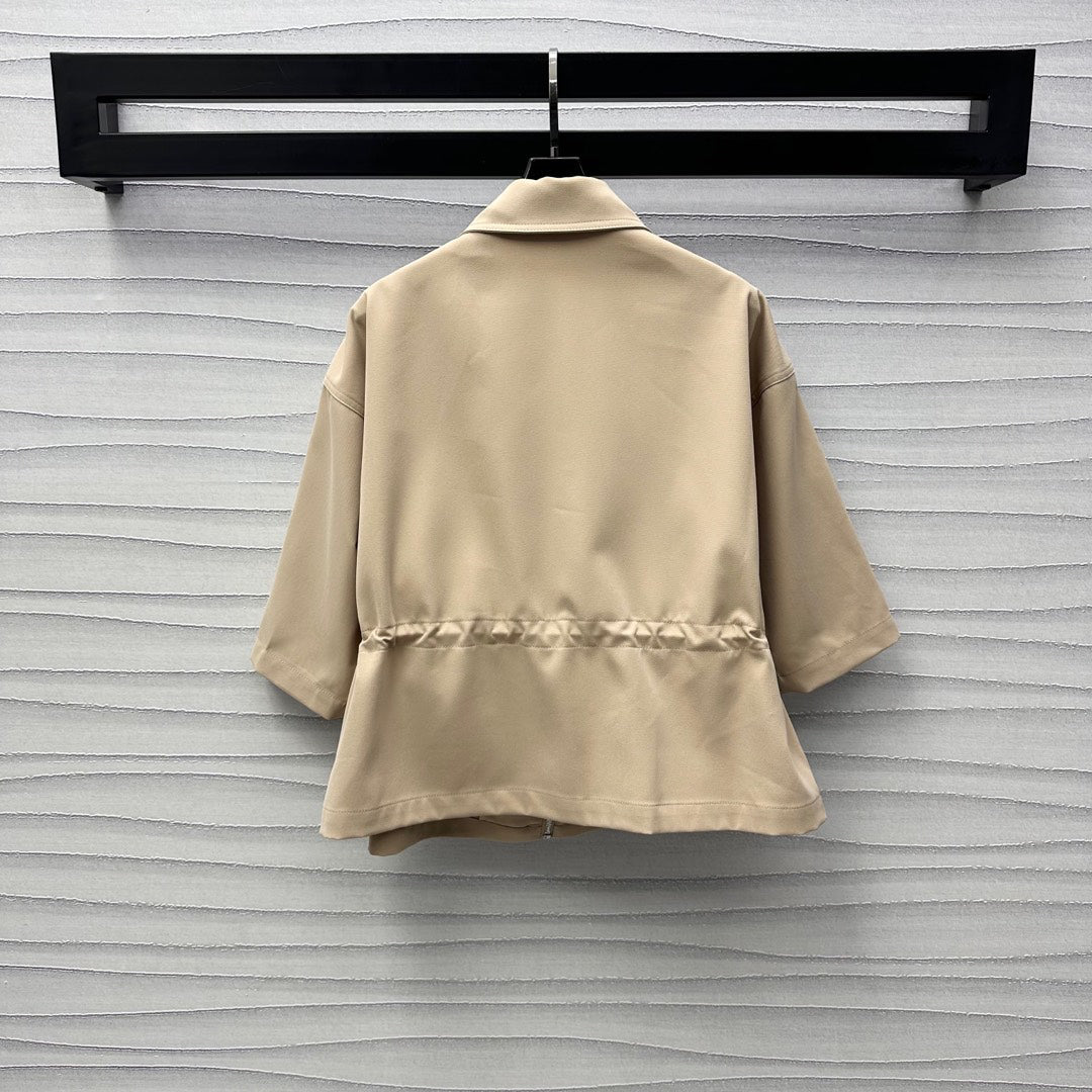 25 New Arrivals Lapel Sleeve Drop Shoulder Jacket