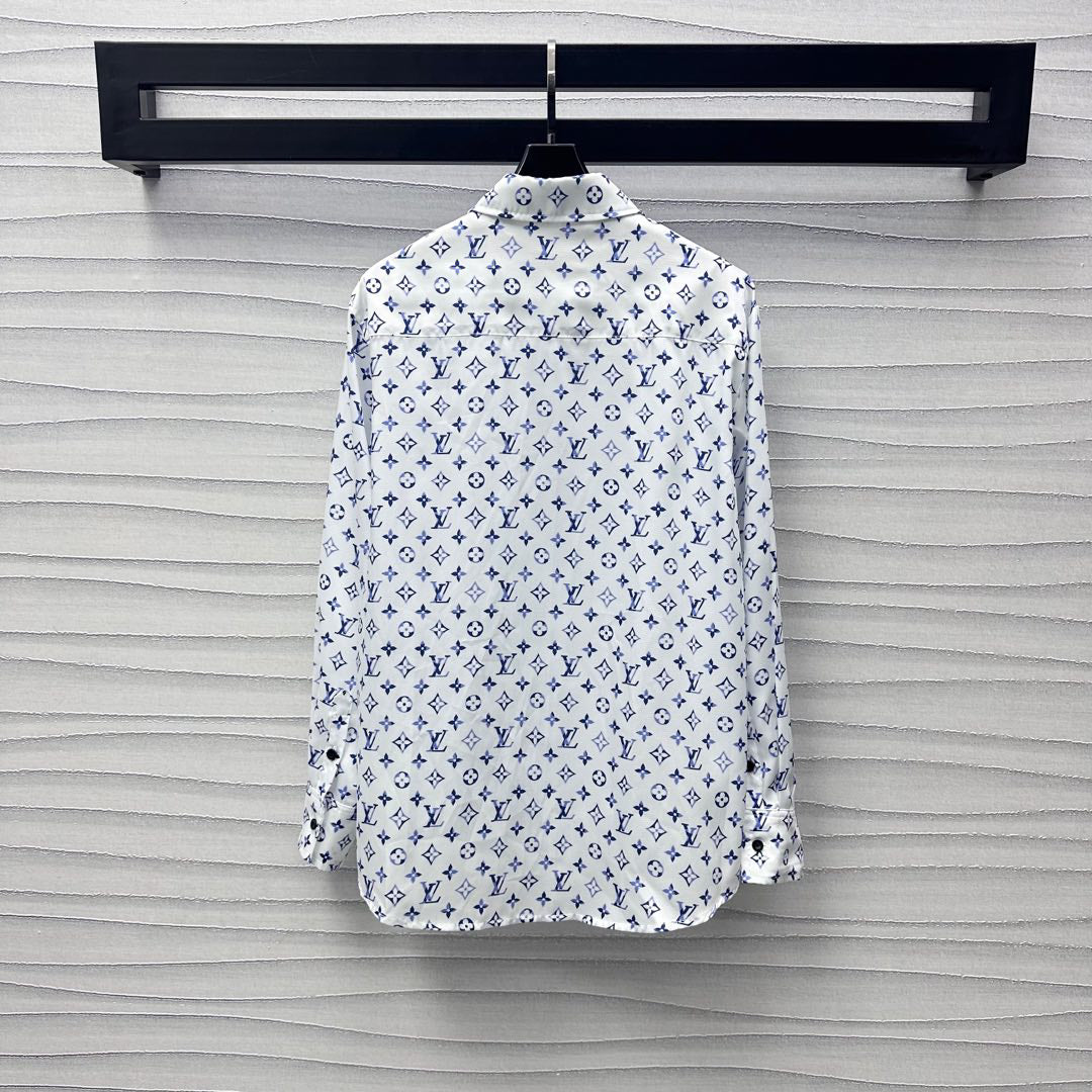 25ss New Arrivals Printed Lapel Shirt