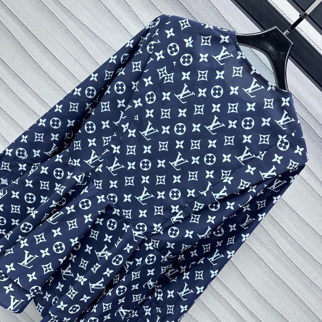 2025 New Arrivals Printed Waist Pleated Shirt
