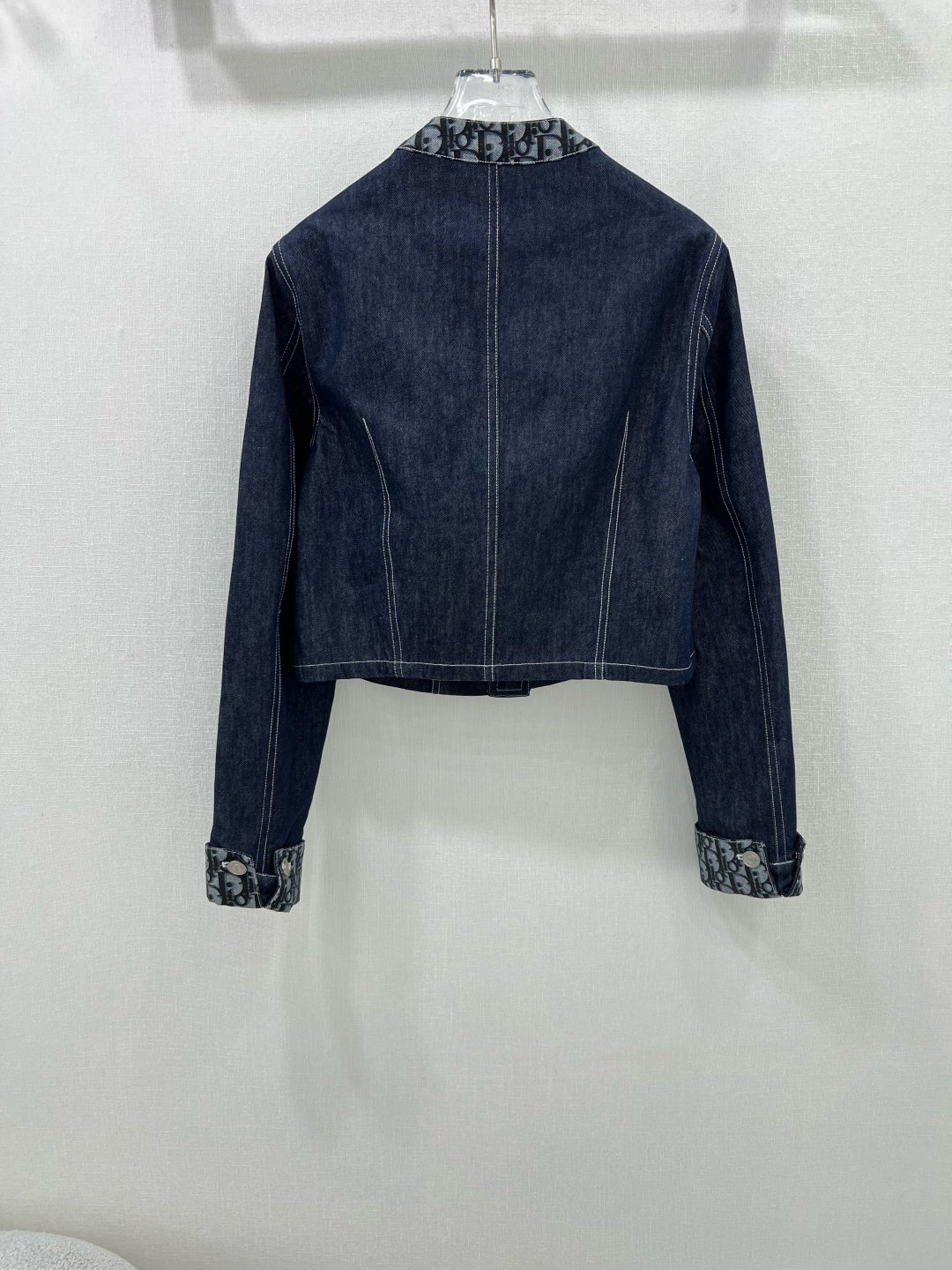 25SS Interior logo printed denim jacket)
