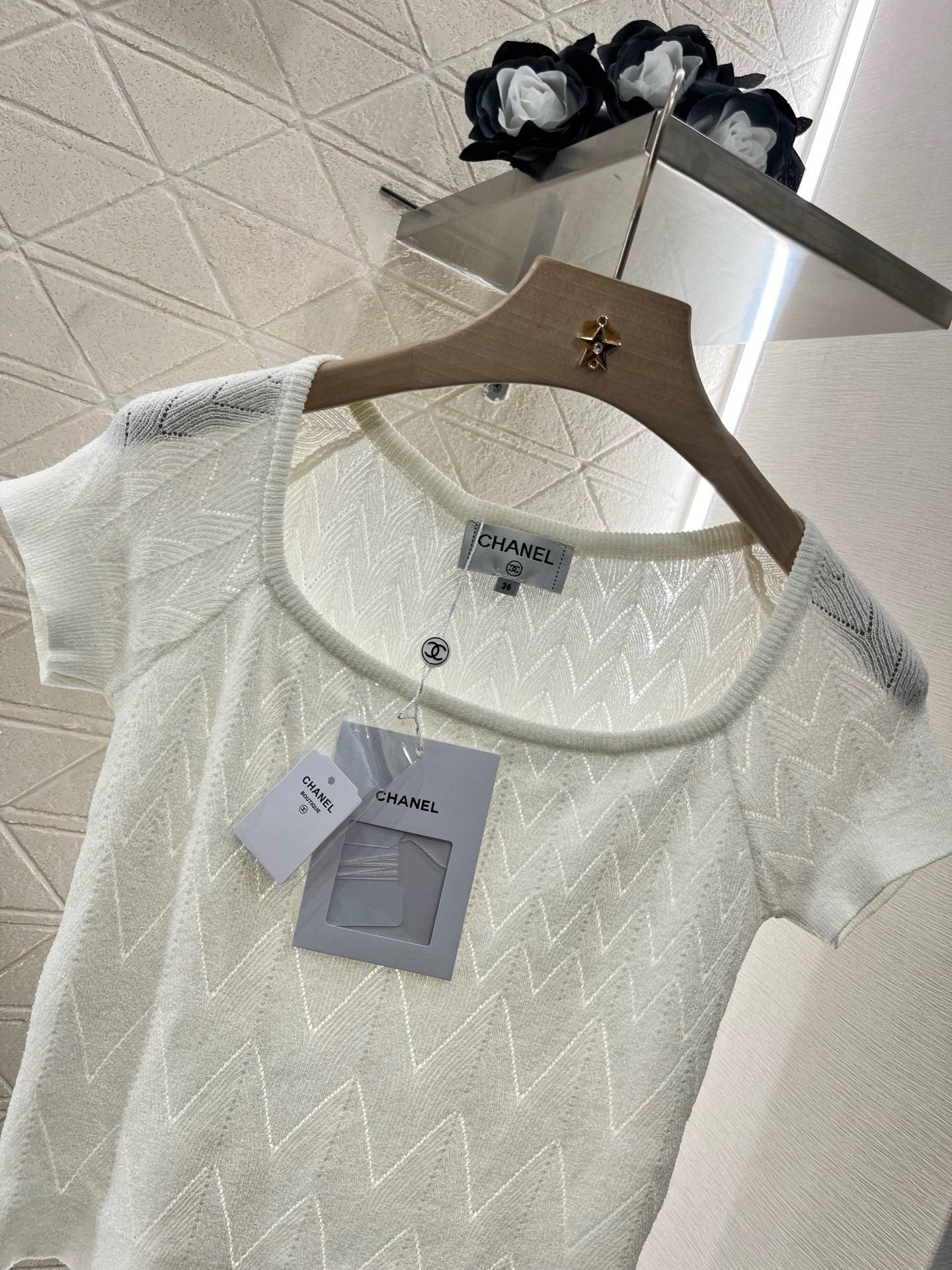 25 Spring and Summer New Wave Knitted Short Sleeve