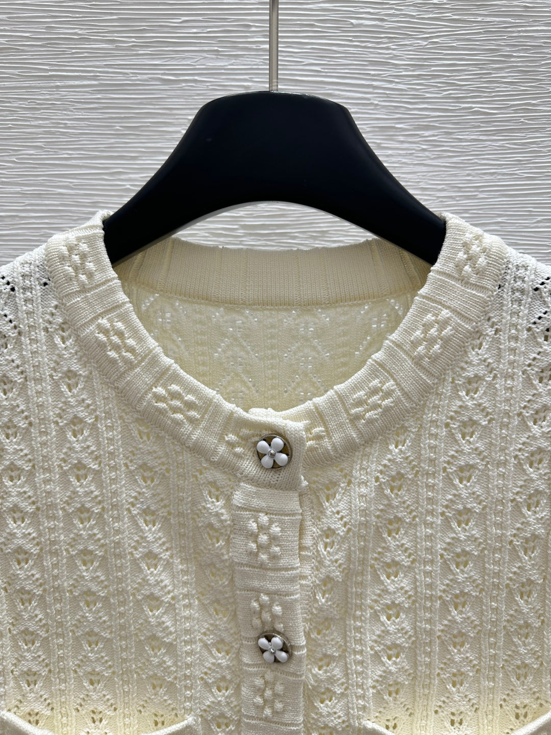 C 25 Wispy Embossed Weave Vest Dress