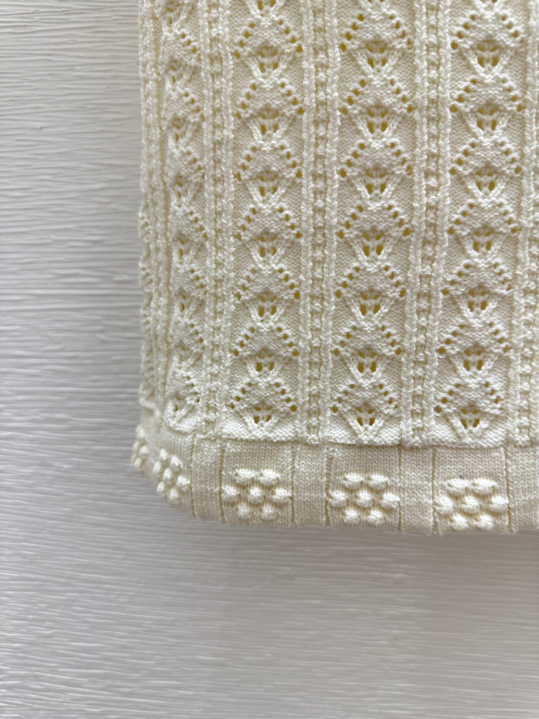 C 25 Wispy Embossed Weave Vest Dress