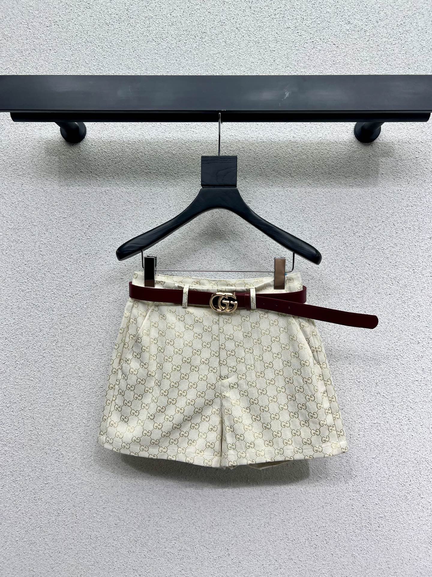 Classic jacquard jacket + matching shorts set