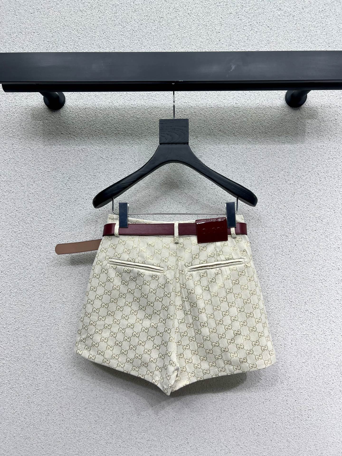 Classic jacquard jacket + matching shorts set