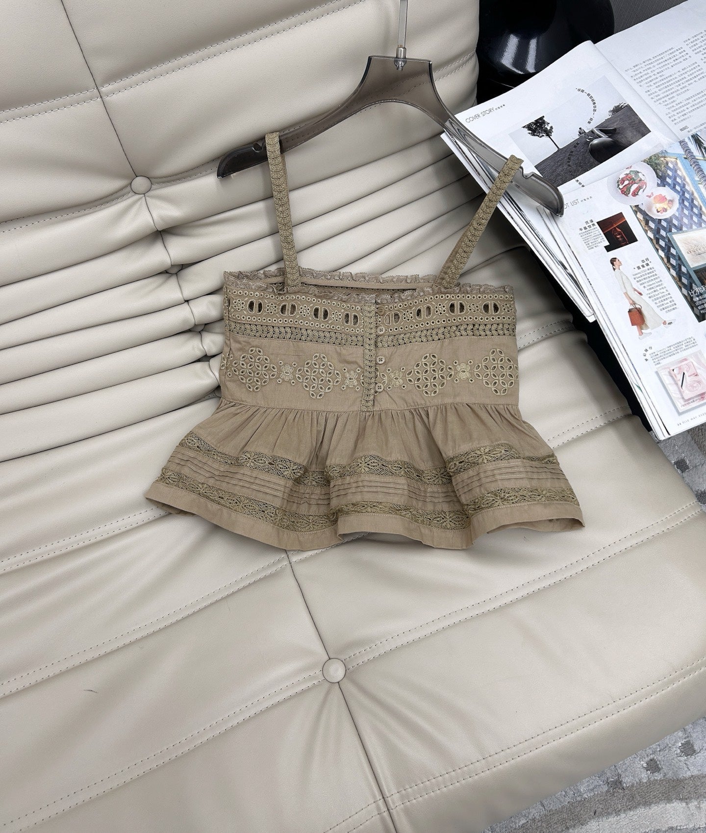 25ss Camisole vest ➕ High waisted shorts