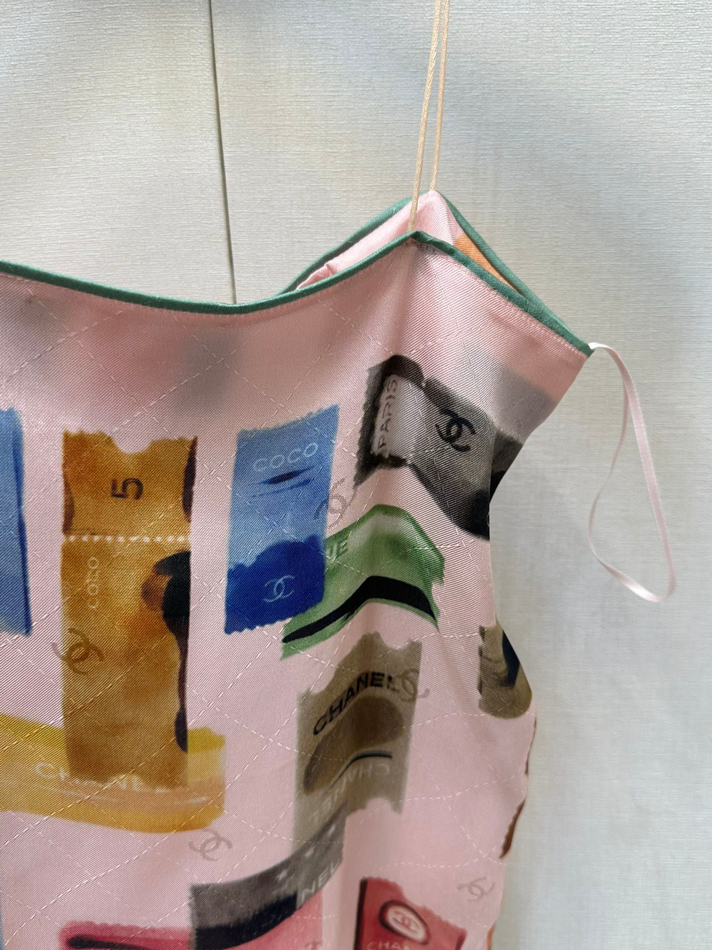 25 New silk printed tank top