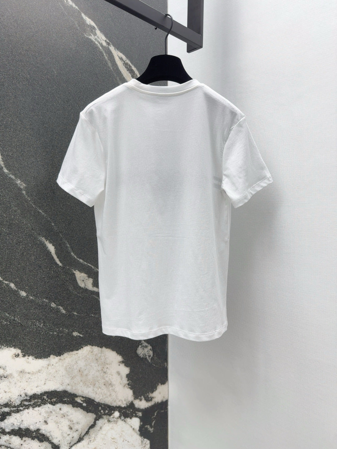 25ss spring and summer new exquisite bow pattern short sleeves