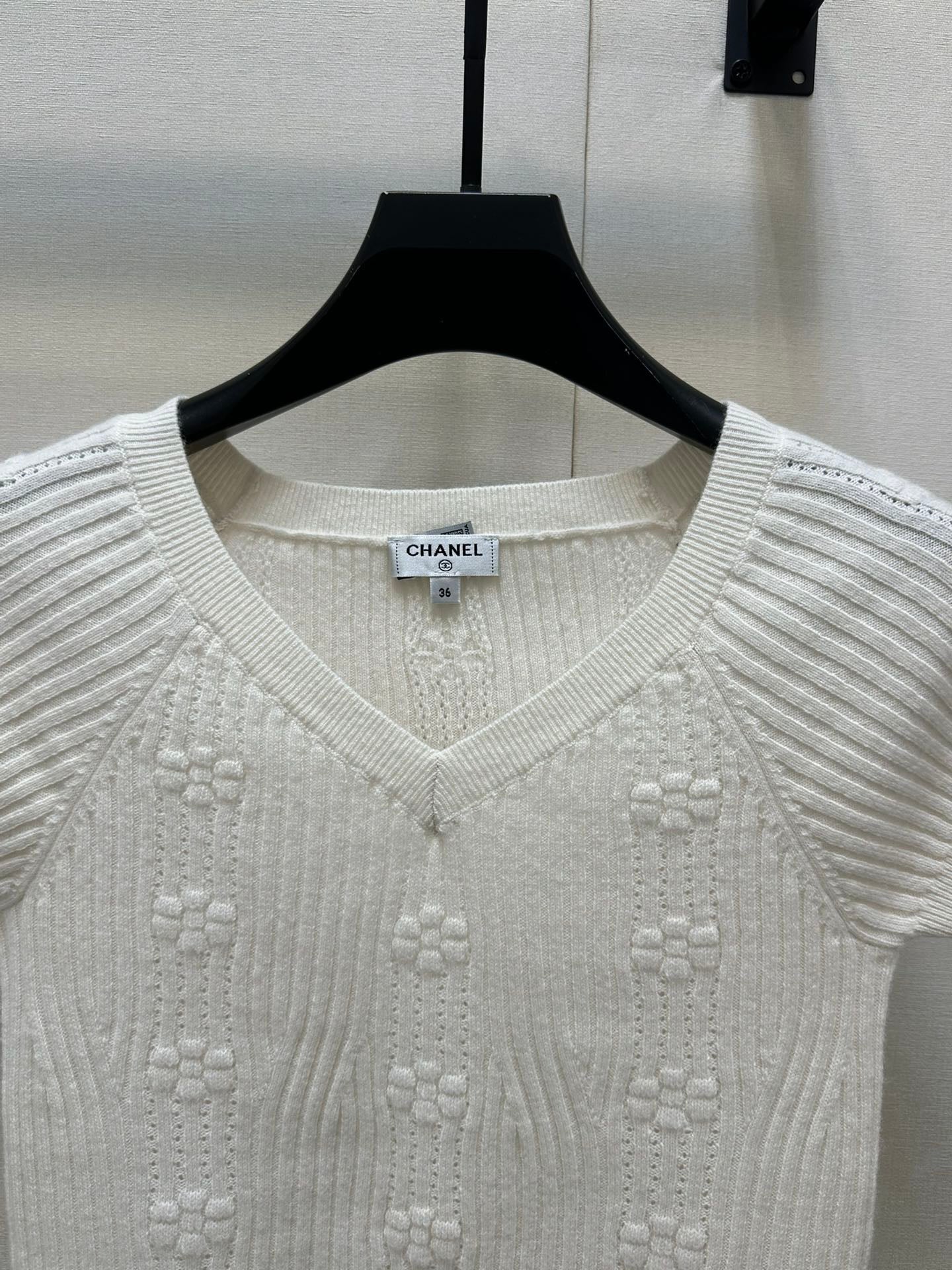 25 New 3D crochet knit short sleeves