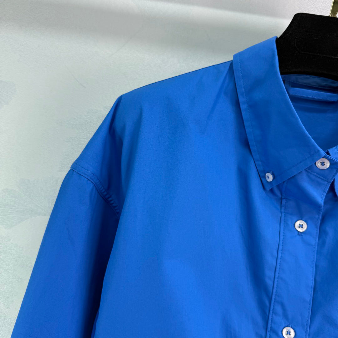 25 new lapel straight shoulder loose shirt jacket