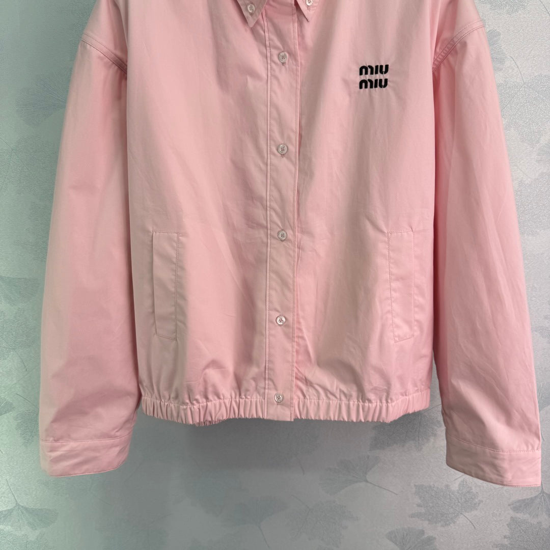 25 new lapel straight shoulder loose shirt jacket
