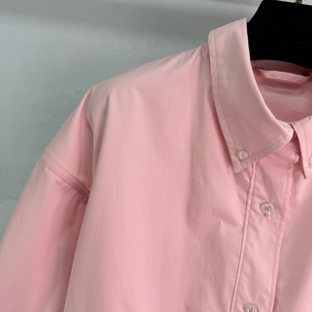 25 new lapel straight shoulder loose shirt jacket
