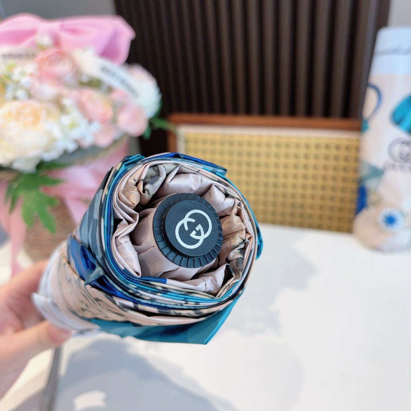 25 new Three-fold automatic folding umbrella
