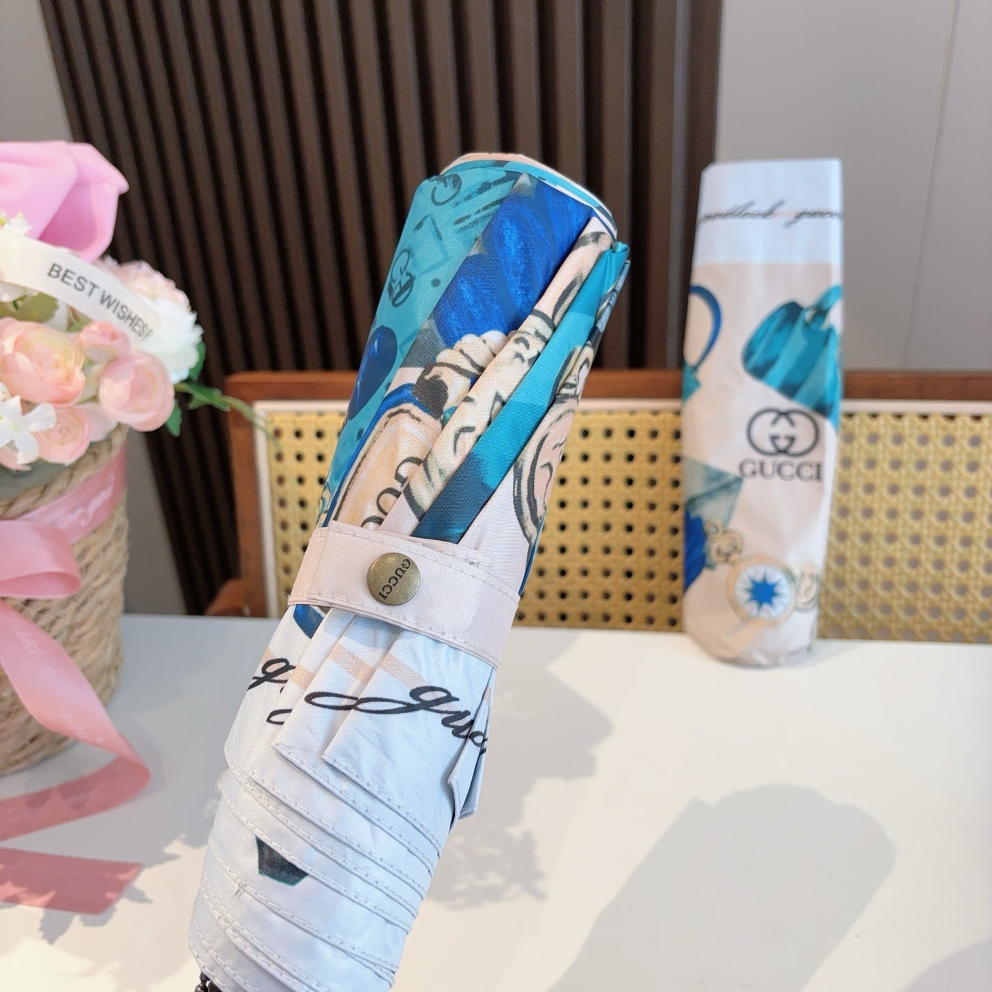 25 new Three-fold automatic folding umbrella