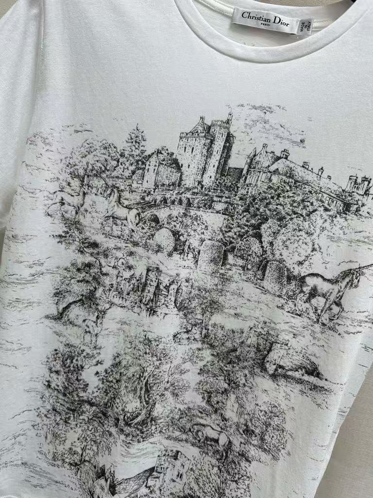25 Round neck printed short sleeves πππ