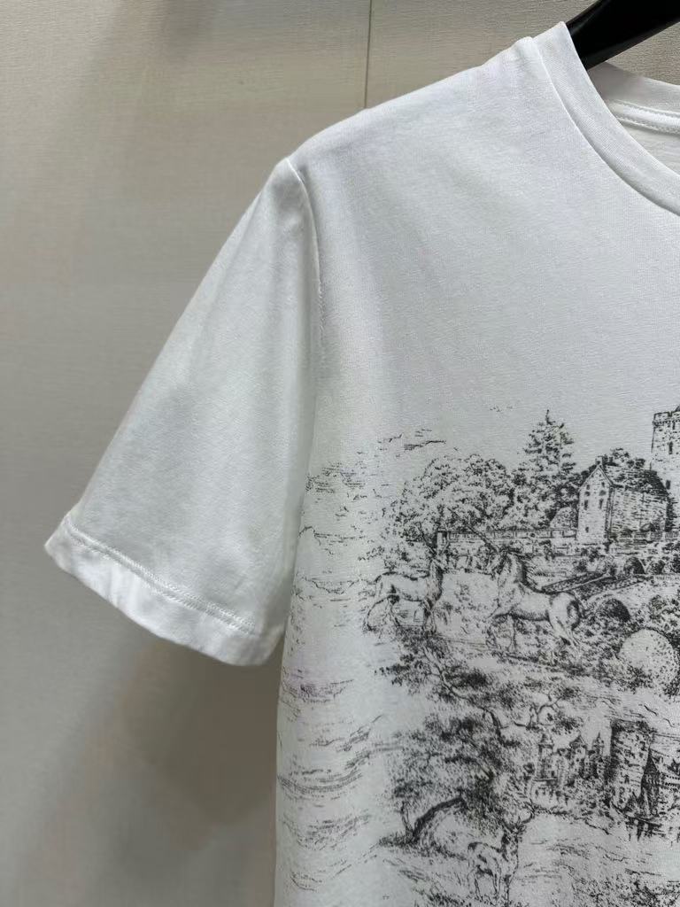 25 Round neck printed short sleeves πππ