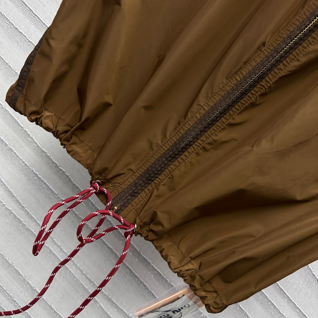 M 25 Short nylon zip-up vest set