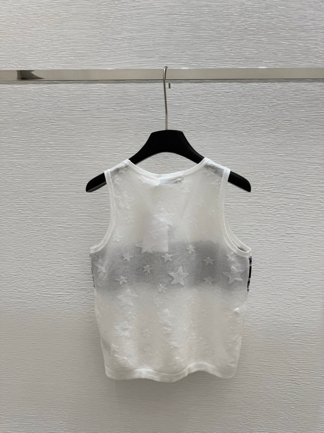 25 New jacquard knitted vest