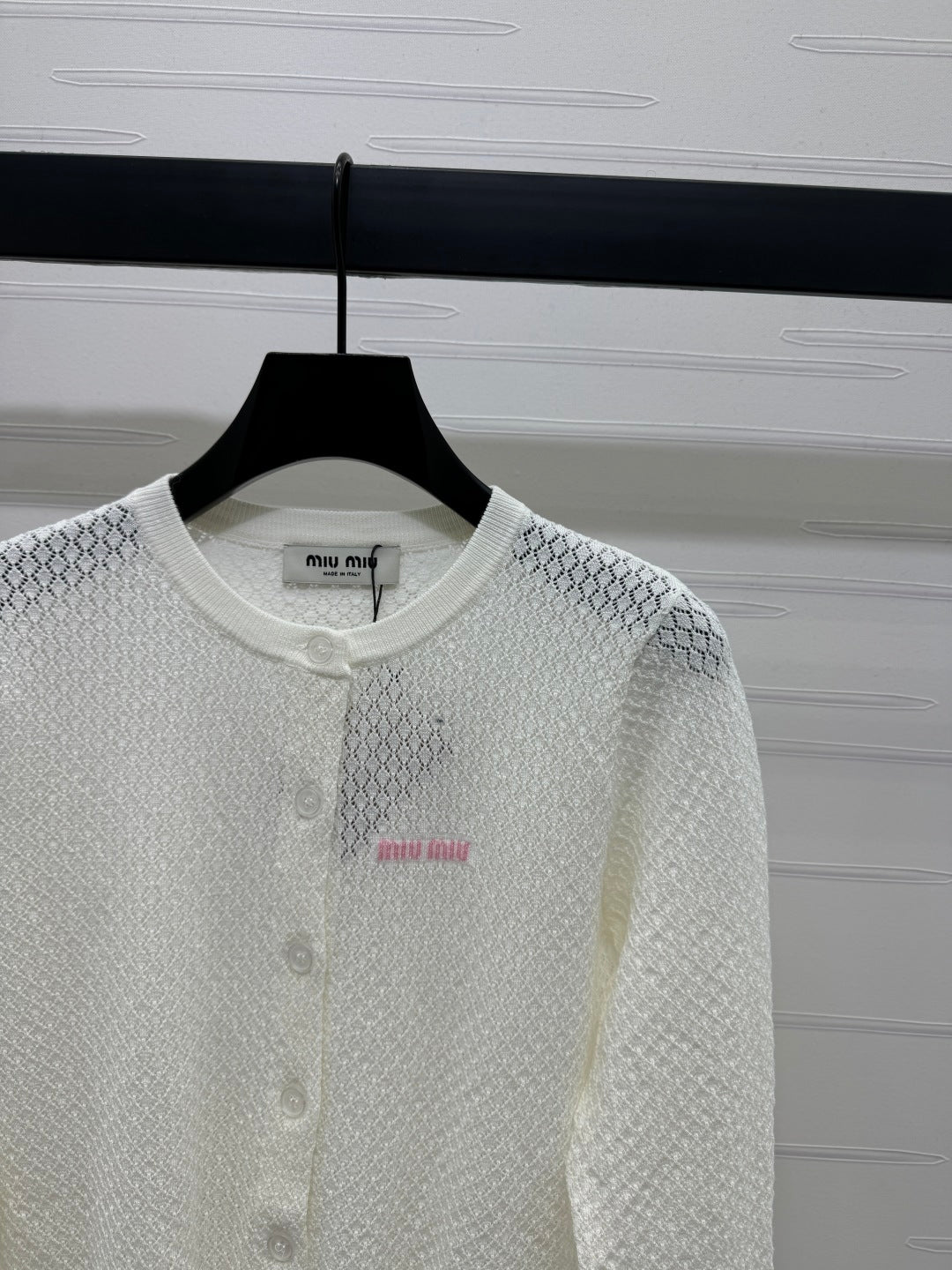 2025 Spring and Summer New Hollow Knit Cardigan