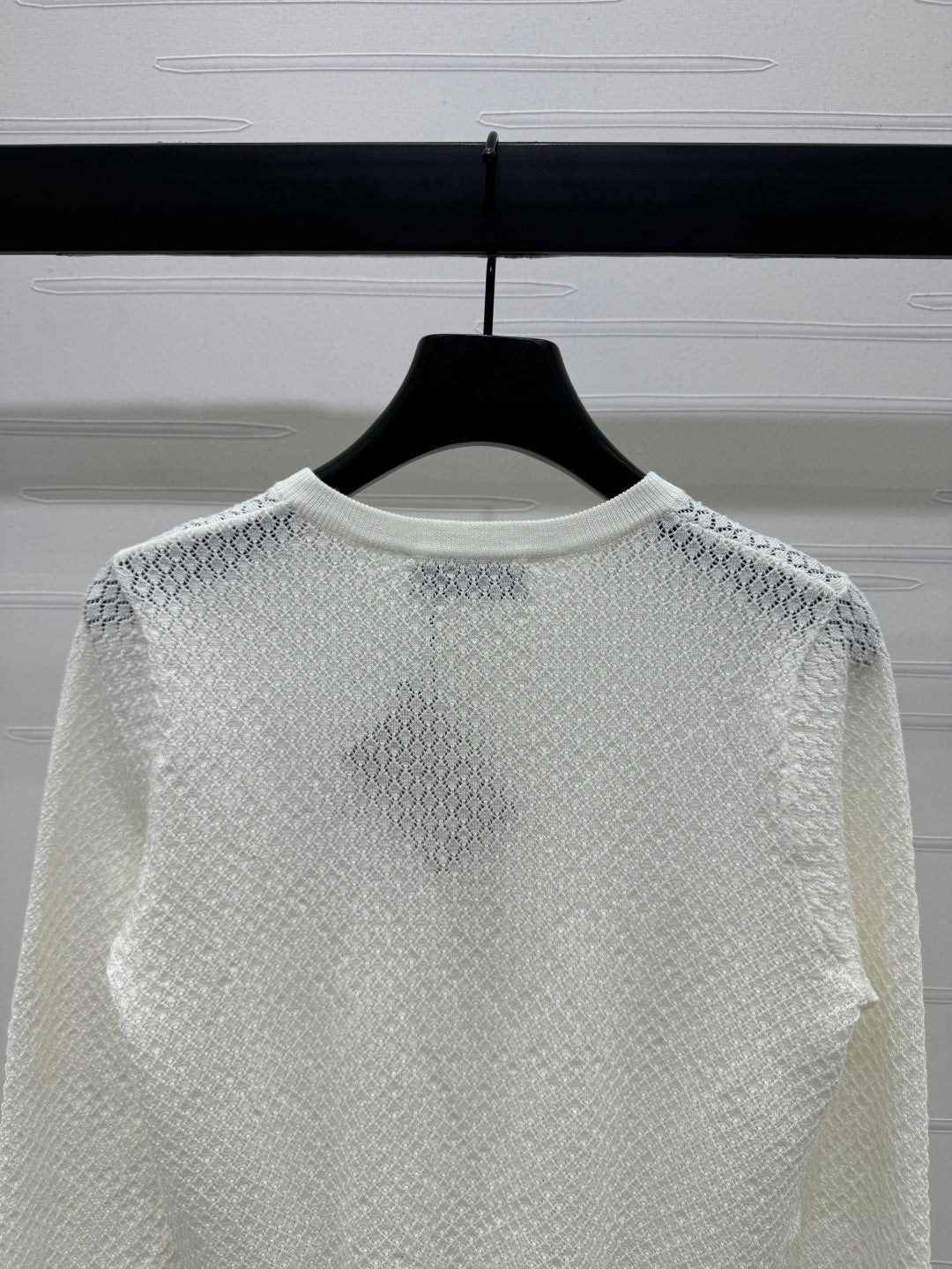 2025 Spring and Summer New Hollow Knit Cardigan