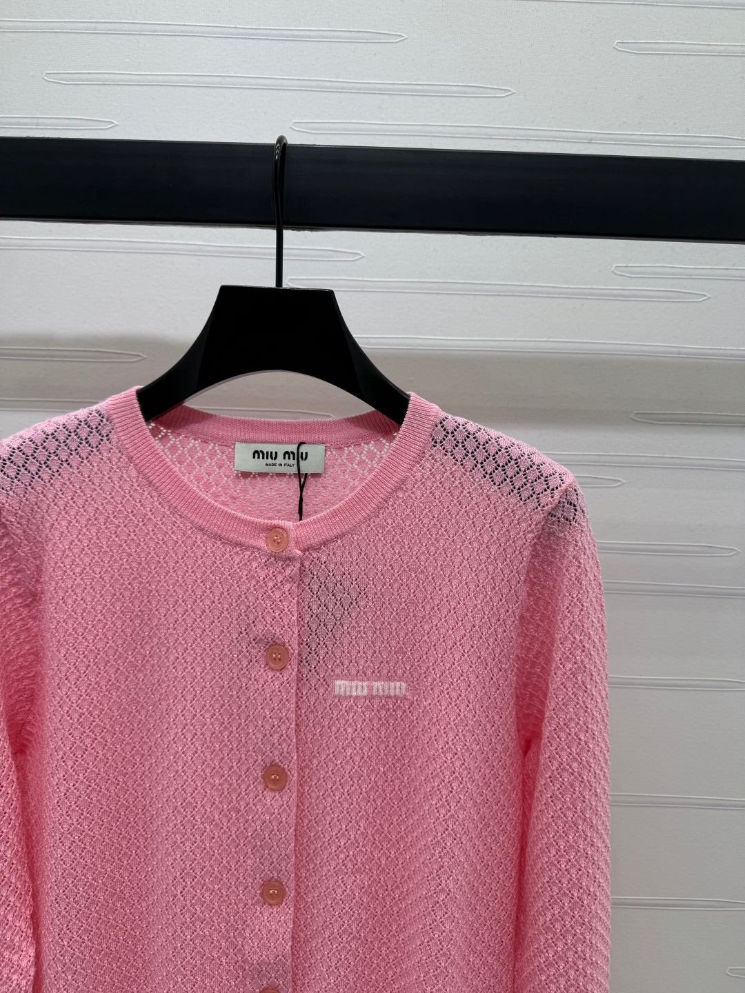 2025 Spring and Summer New Hollow Knit Cardigan