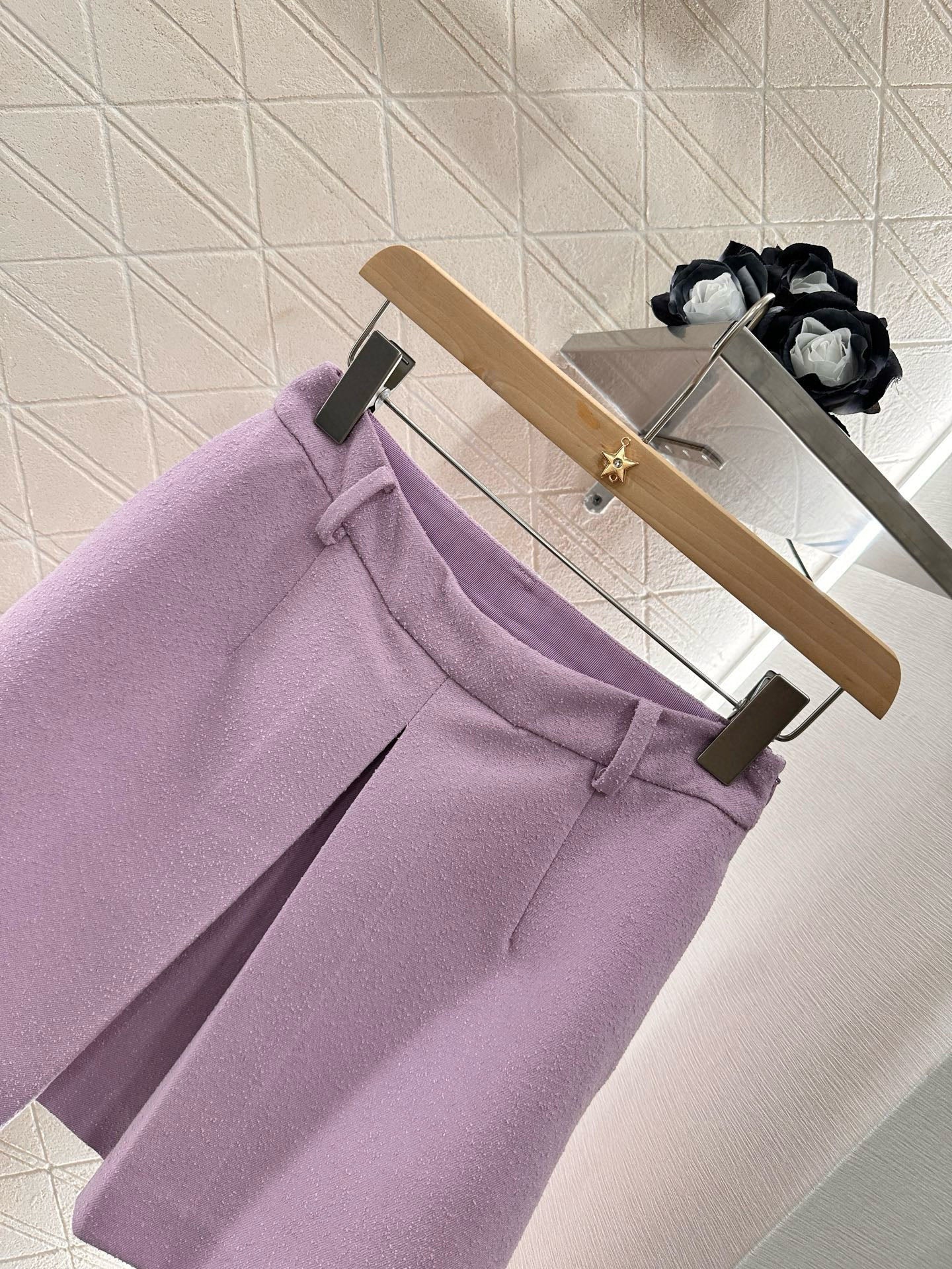 25 round neck dress skirt suit