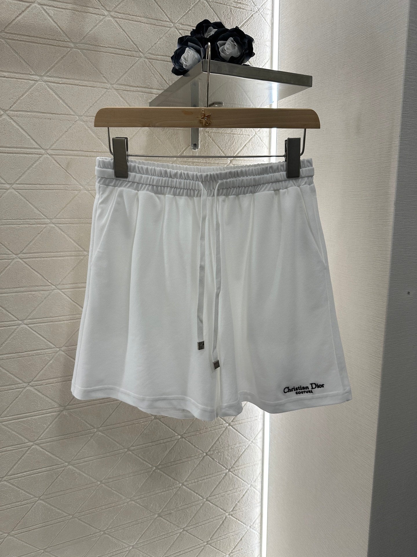 25 Lapel top and shorts set