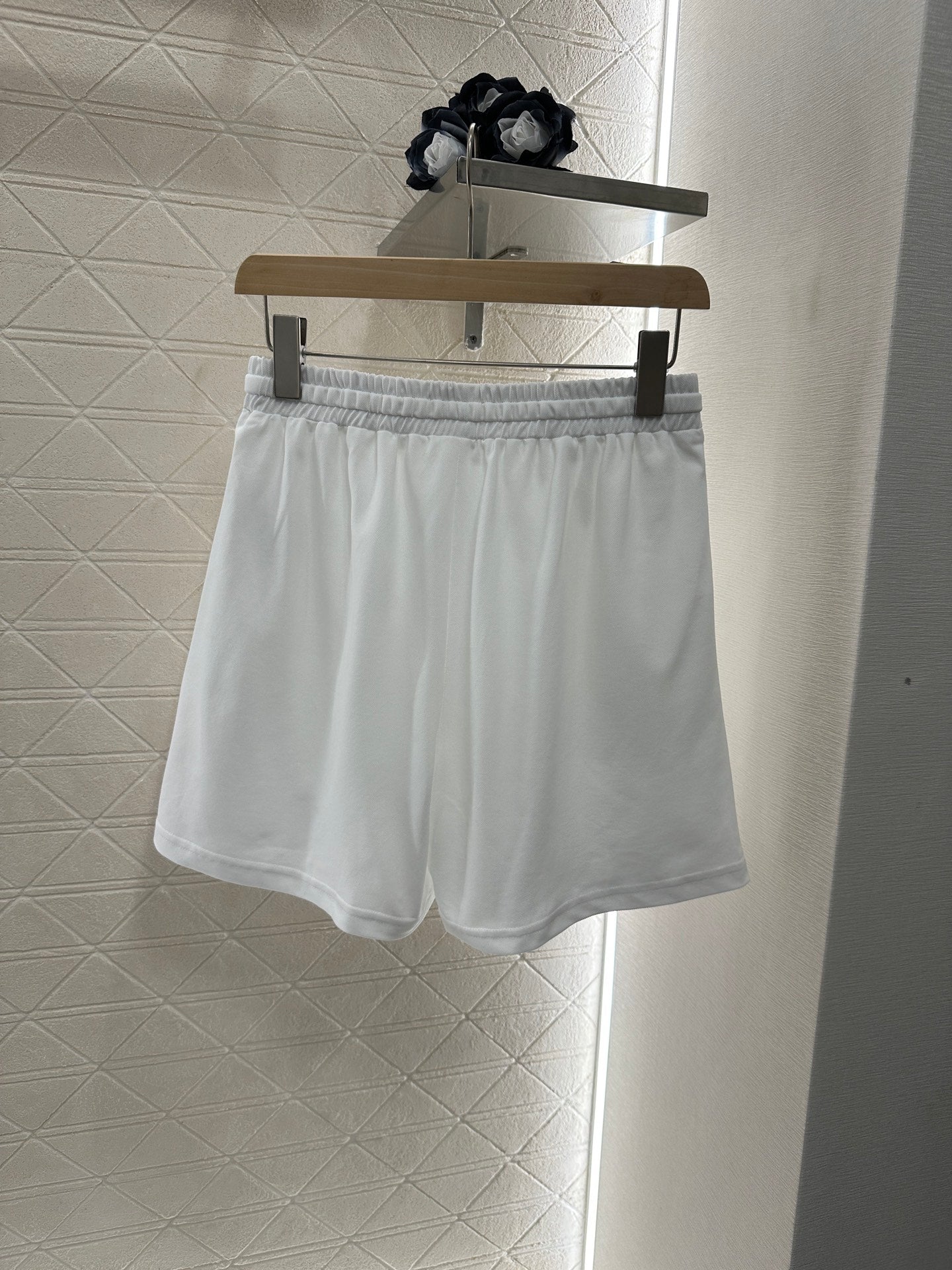 25 Lapel top and shorts set