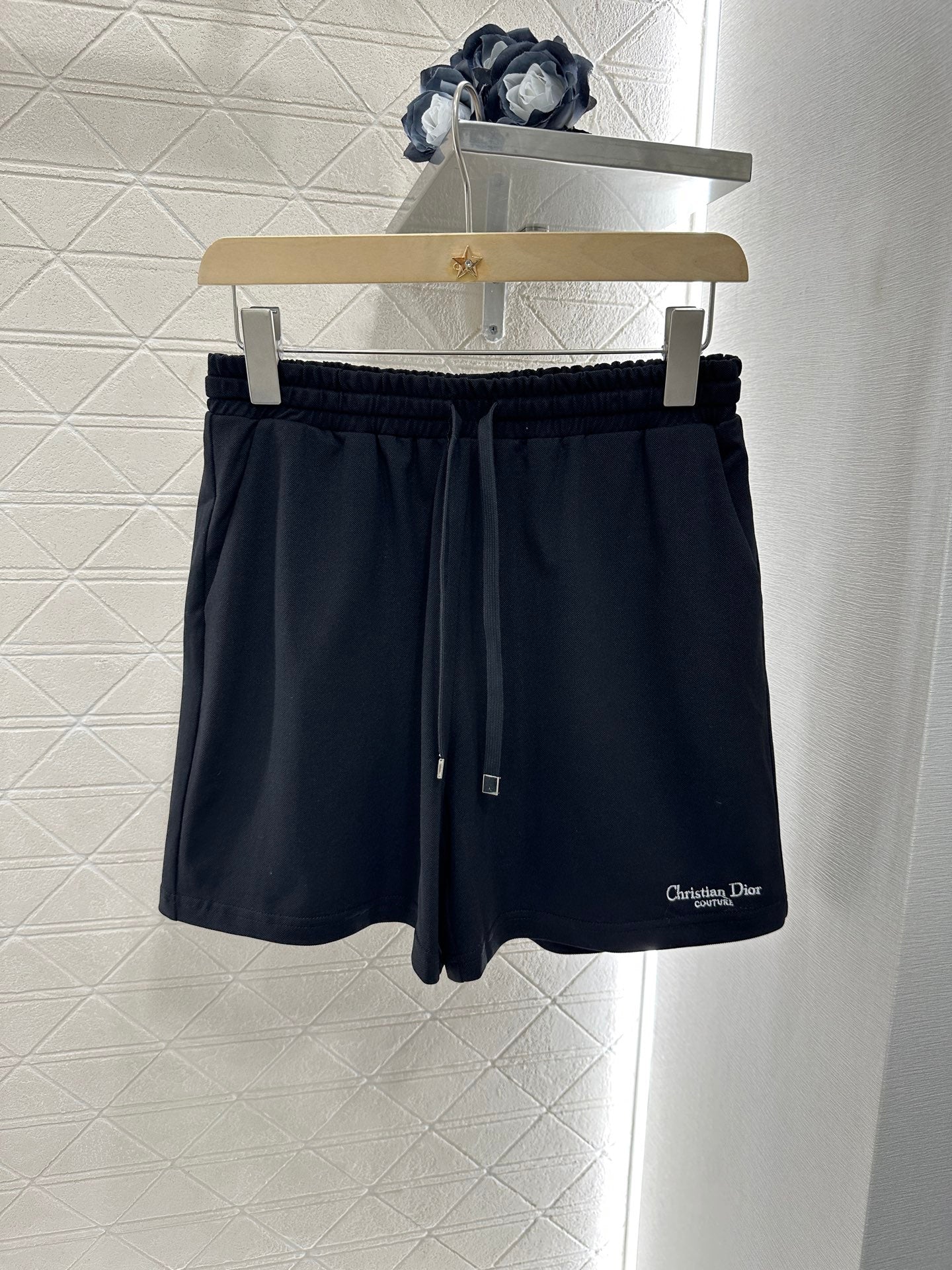 25 Lapel top and shorts set