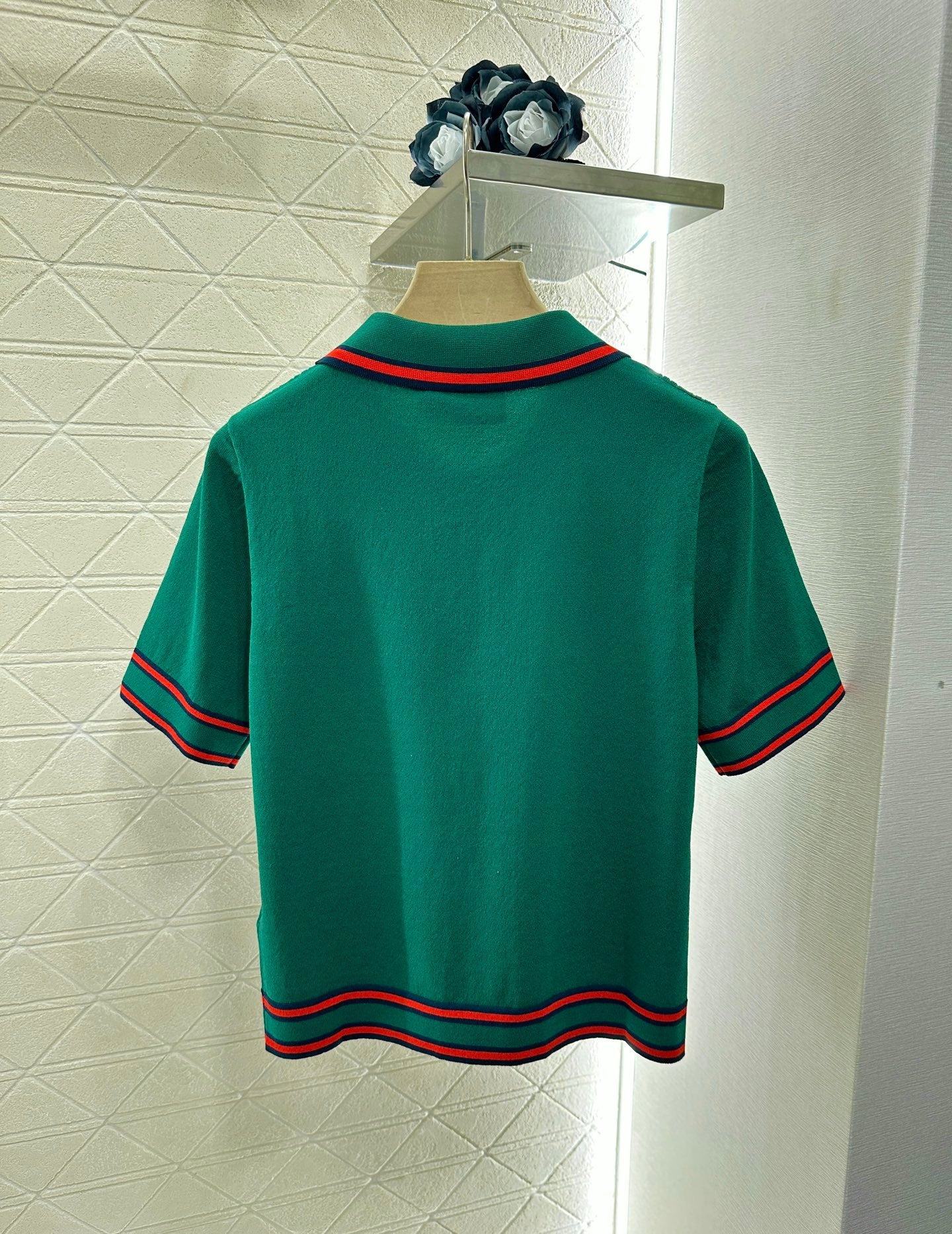 25 Lapel Short Sleeve Top Short Skirt Set